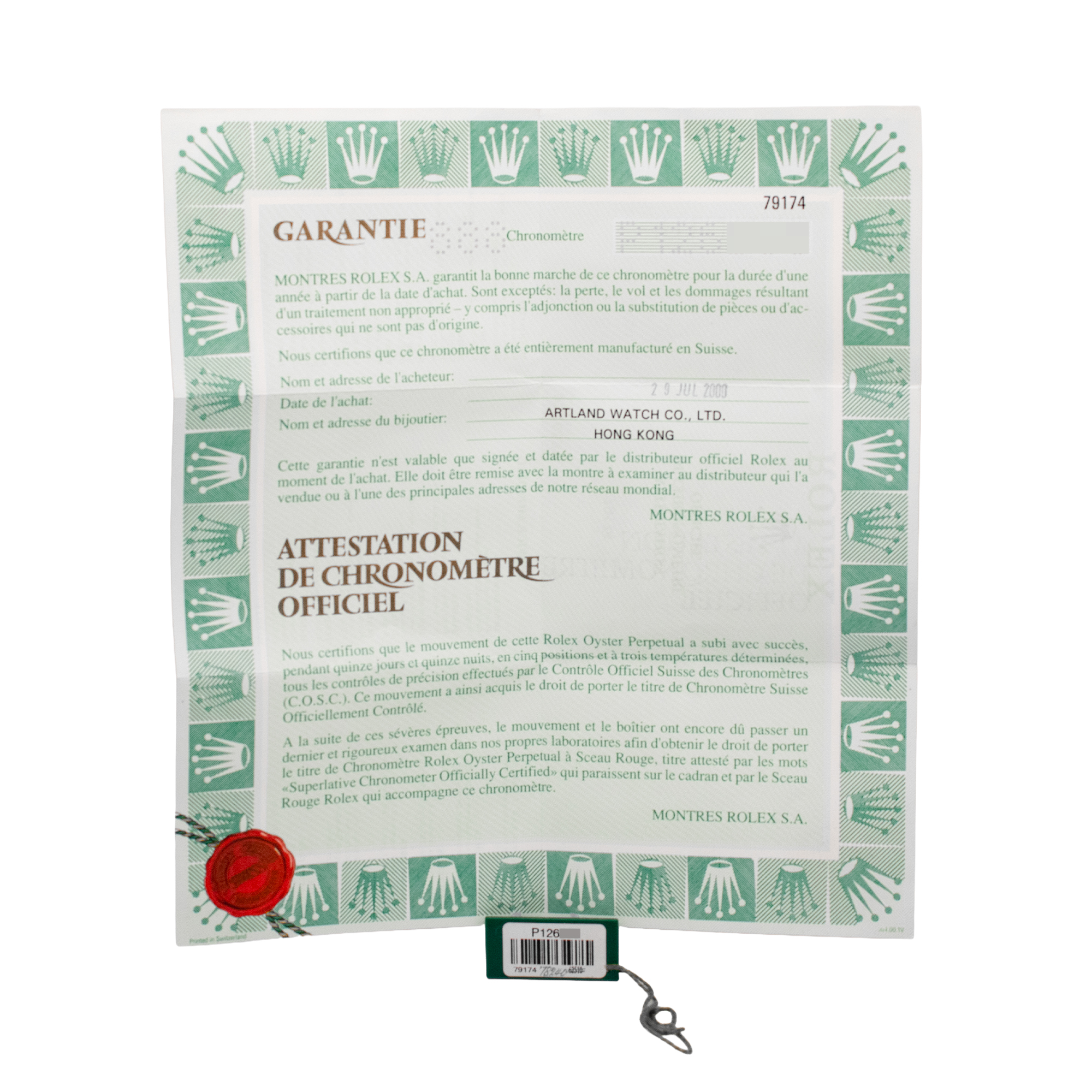 Rolex Datejust Lady 79174 Thumbnail 3