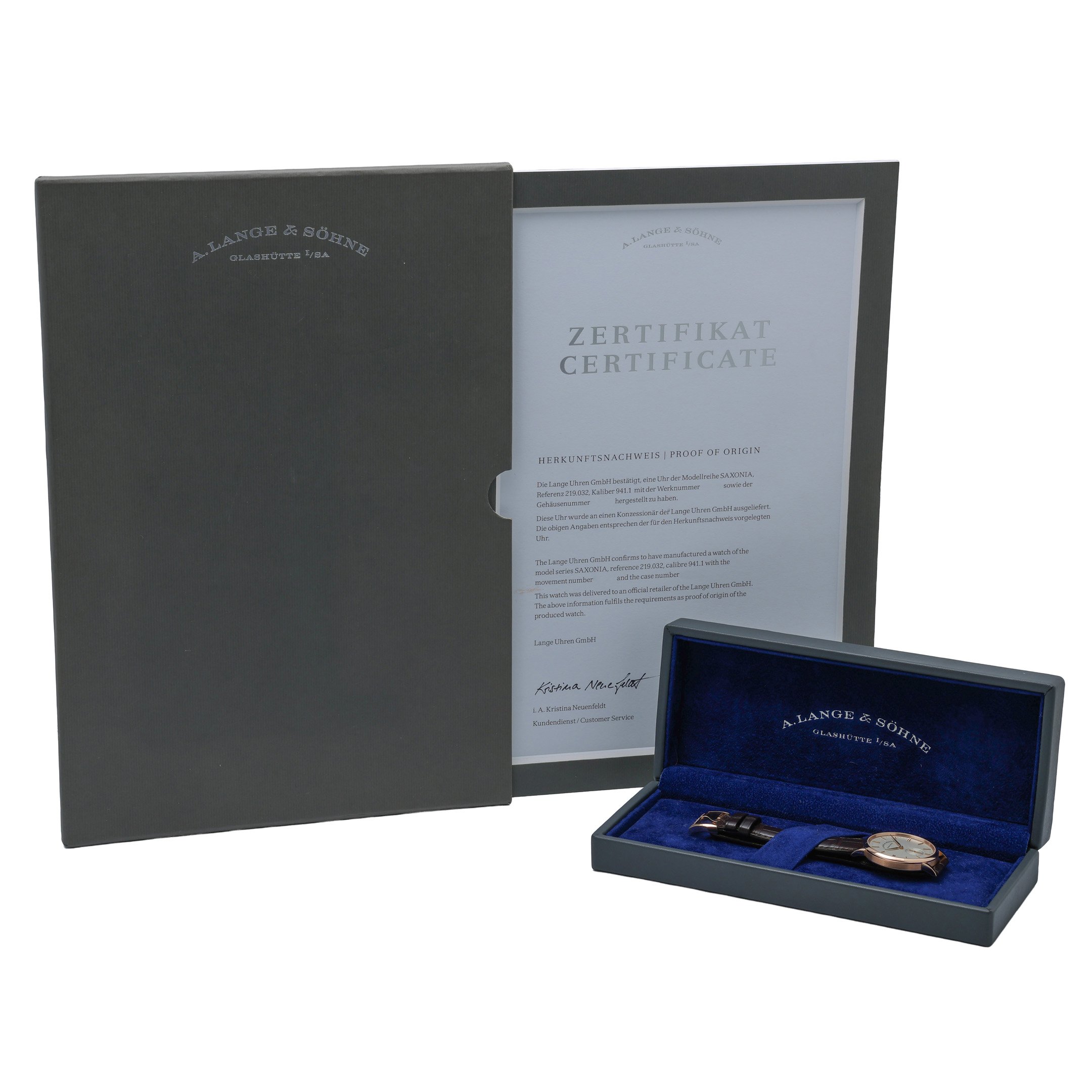 A. Lange and Sohne Saxonia 219.032 Thumbnail 6