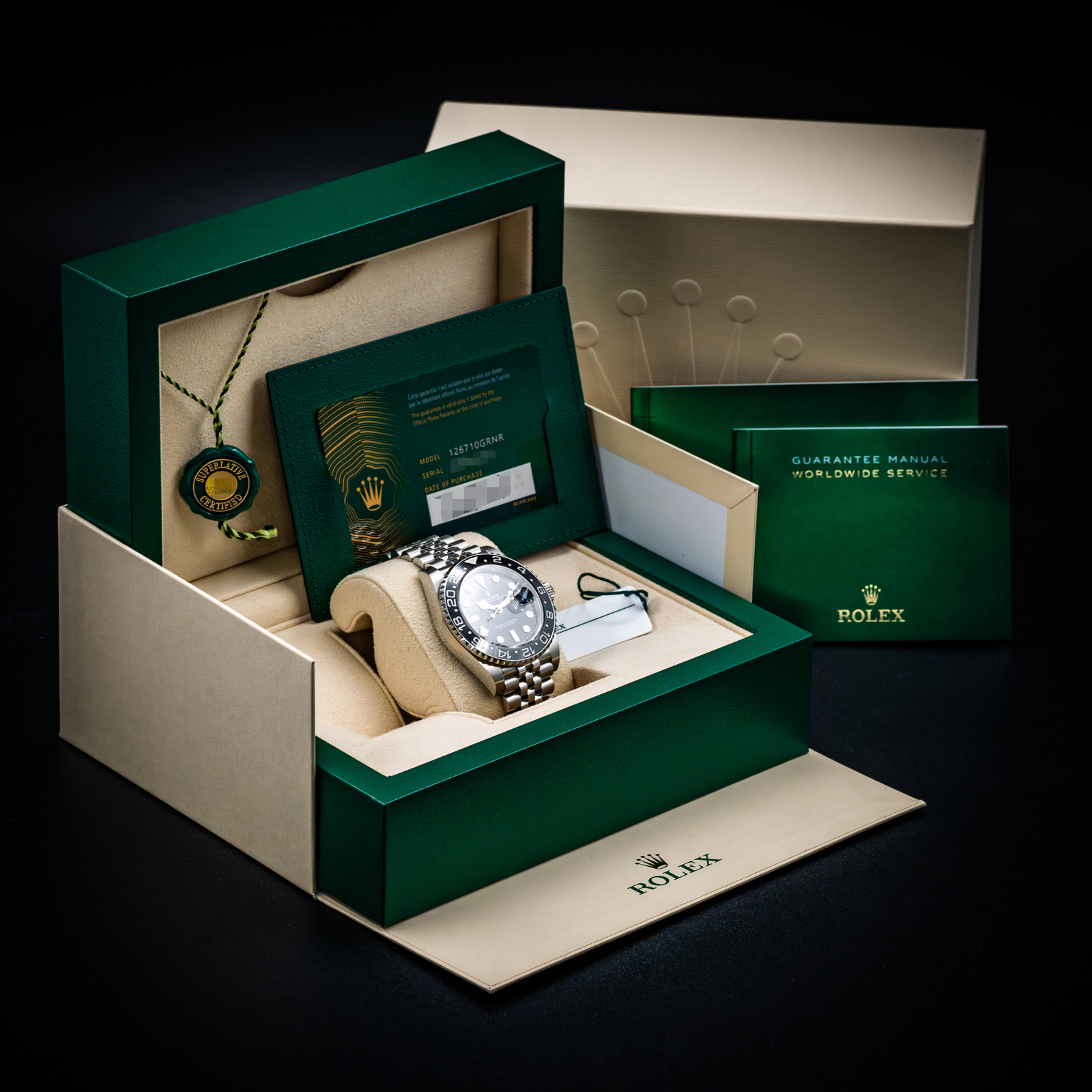 Rolex GMT Master II 126710 GRNR Thumbnail 6