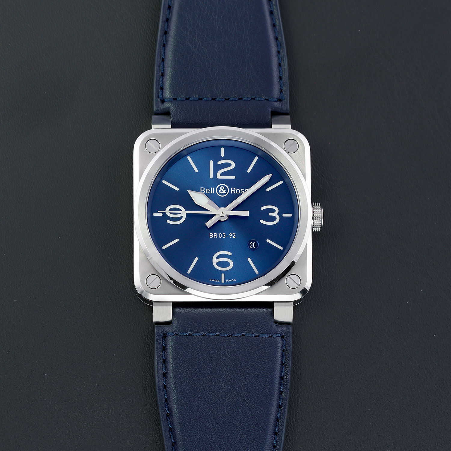 Bell and Ross BR03-92 BR0392-BLU-ST/SCA Thumbnail 2