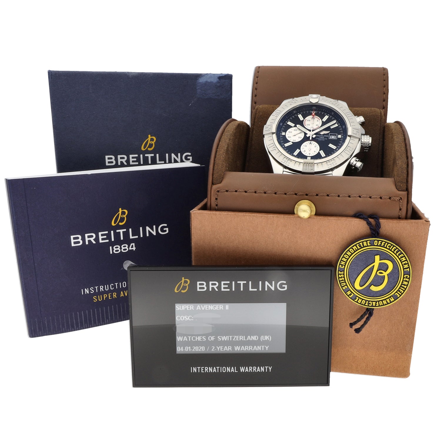 Breitling Super Avenger II A13371 Thumbnail 4