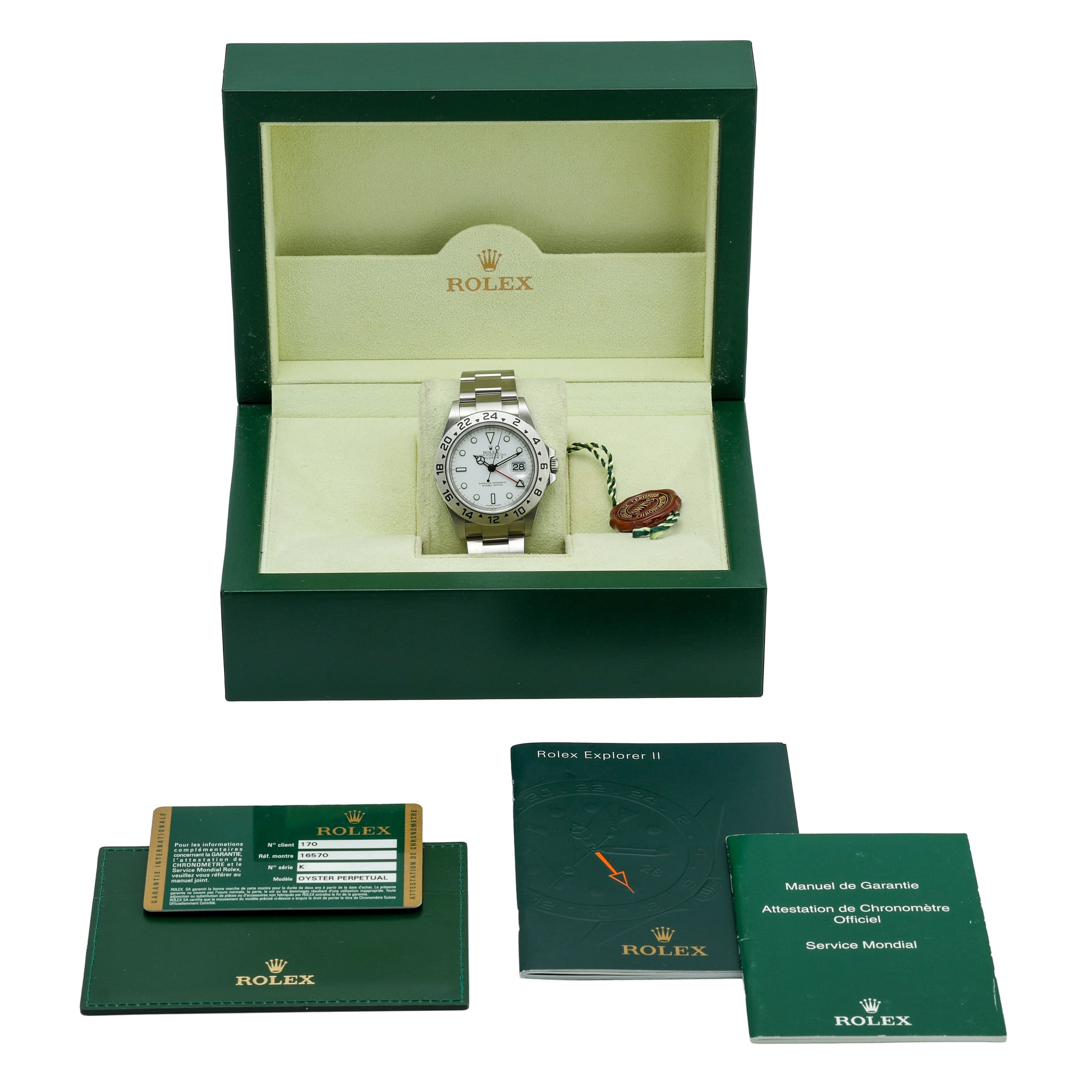 Rolex Explorer II 16570 Thumbnail 7