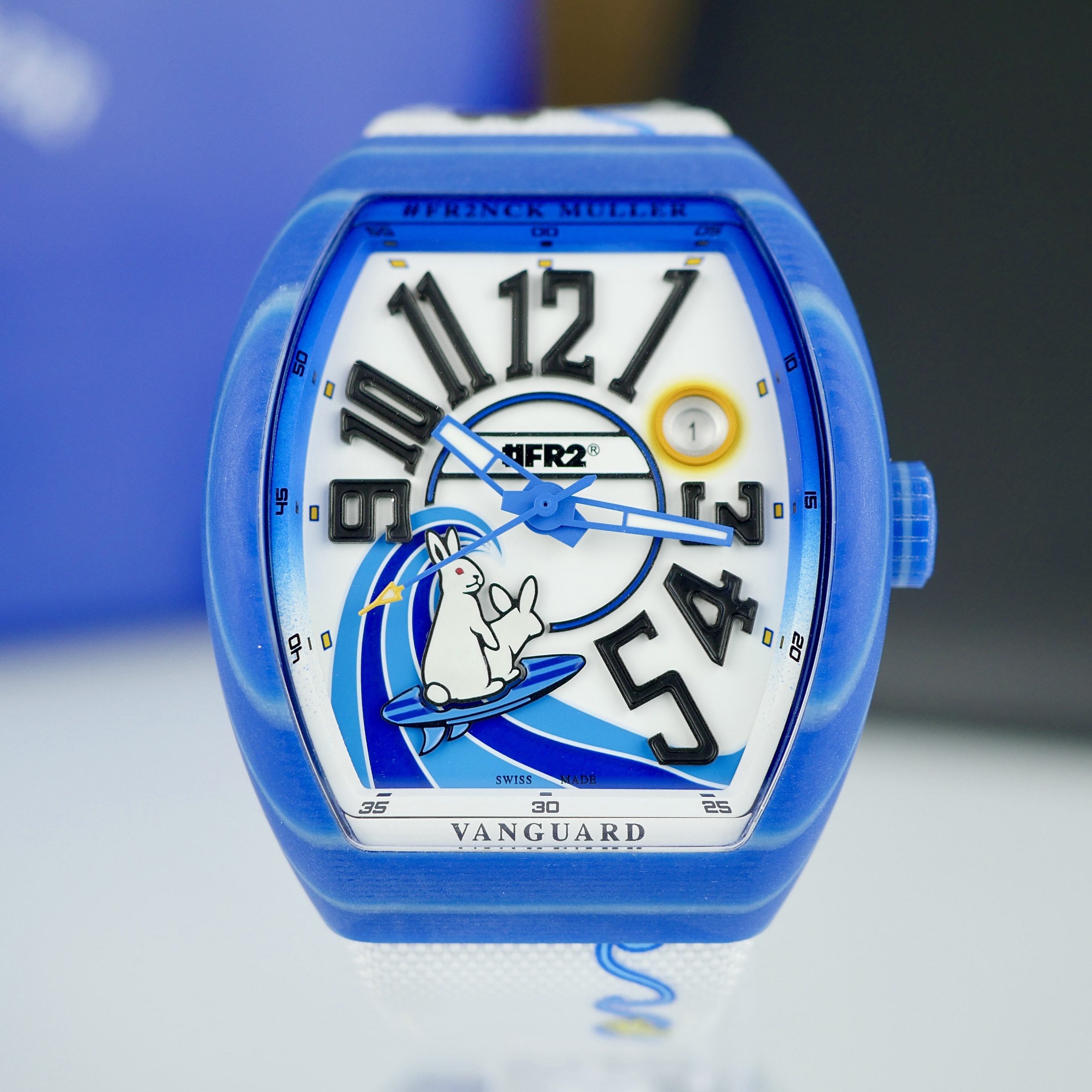 Franck Muller Vanguard V 41 SC DT BEACH FR2 BU BL GF BLC NR Thumbnail 6