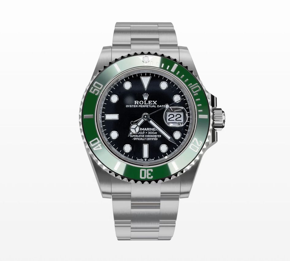 Rolex Submariner Starbucks - Black Dial & Bracelet Strap