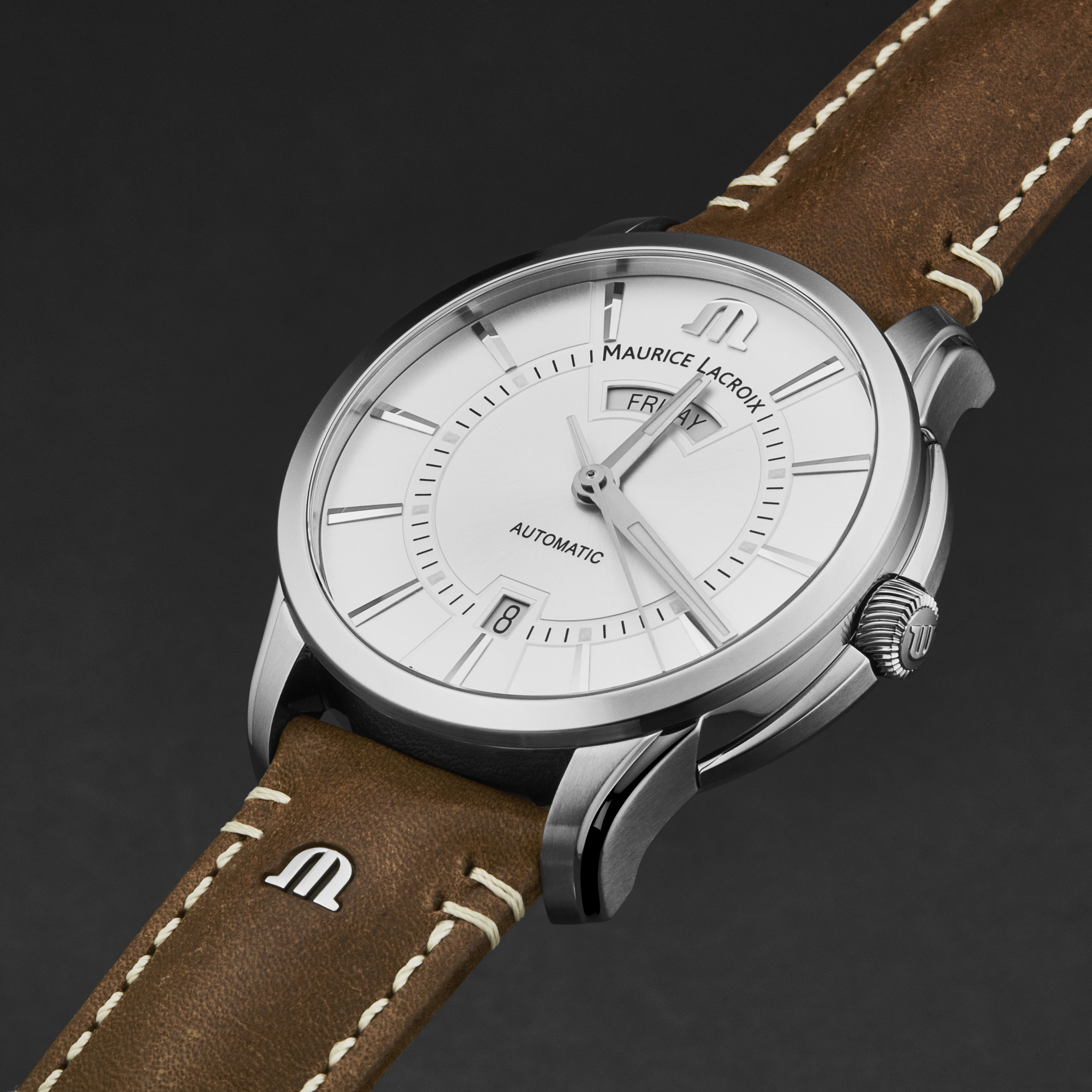 Maurice Lacroix Pontos Day-Date PT6358-SS001-130-2 Thumbnail 2