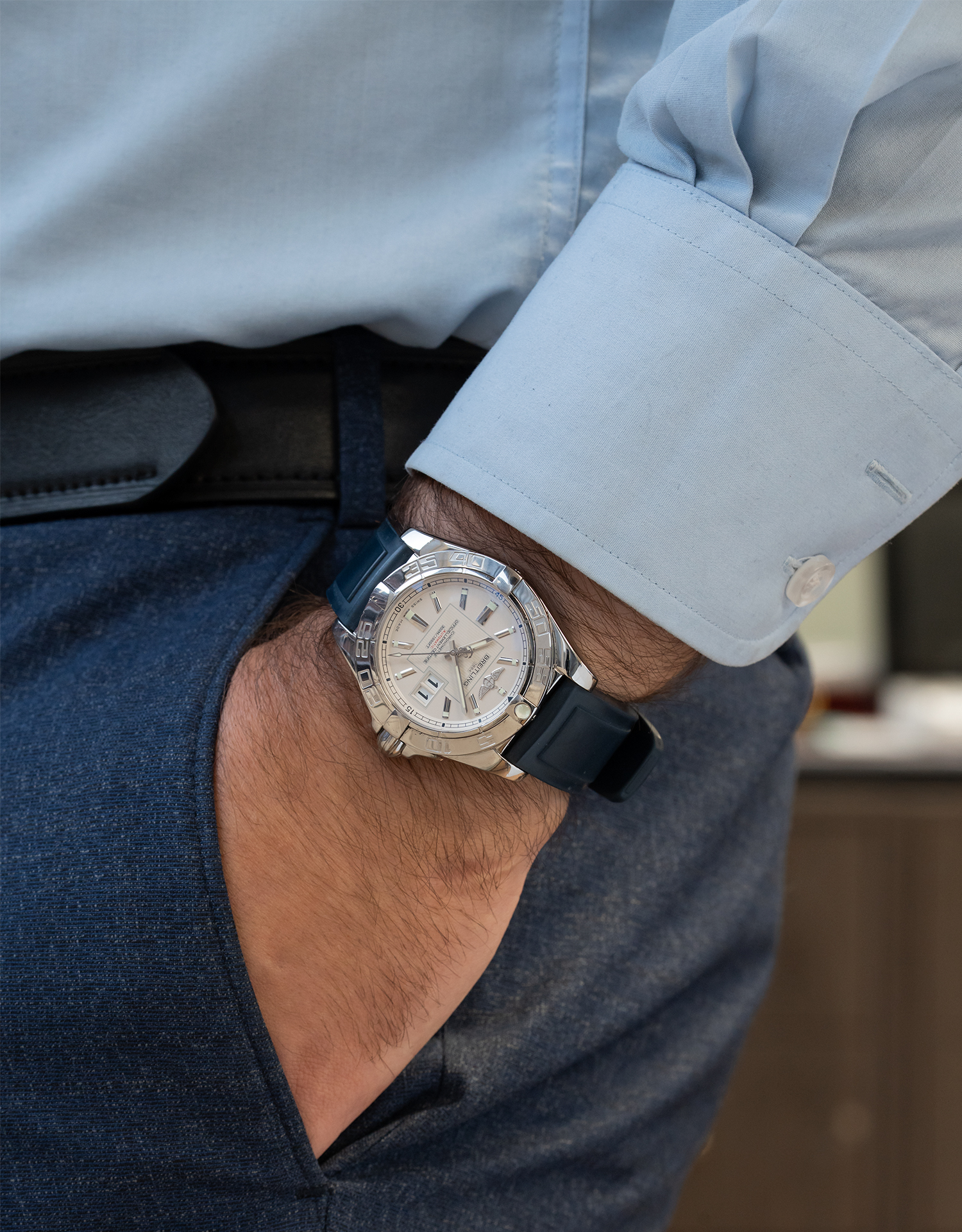 Breitling Galactic 41 A49350 Thumbnail 5