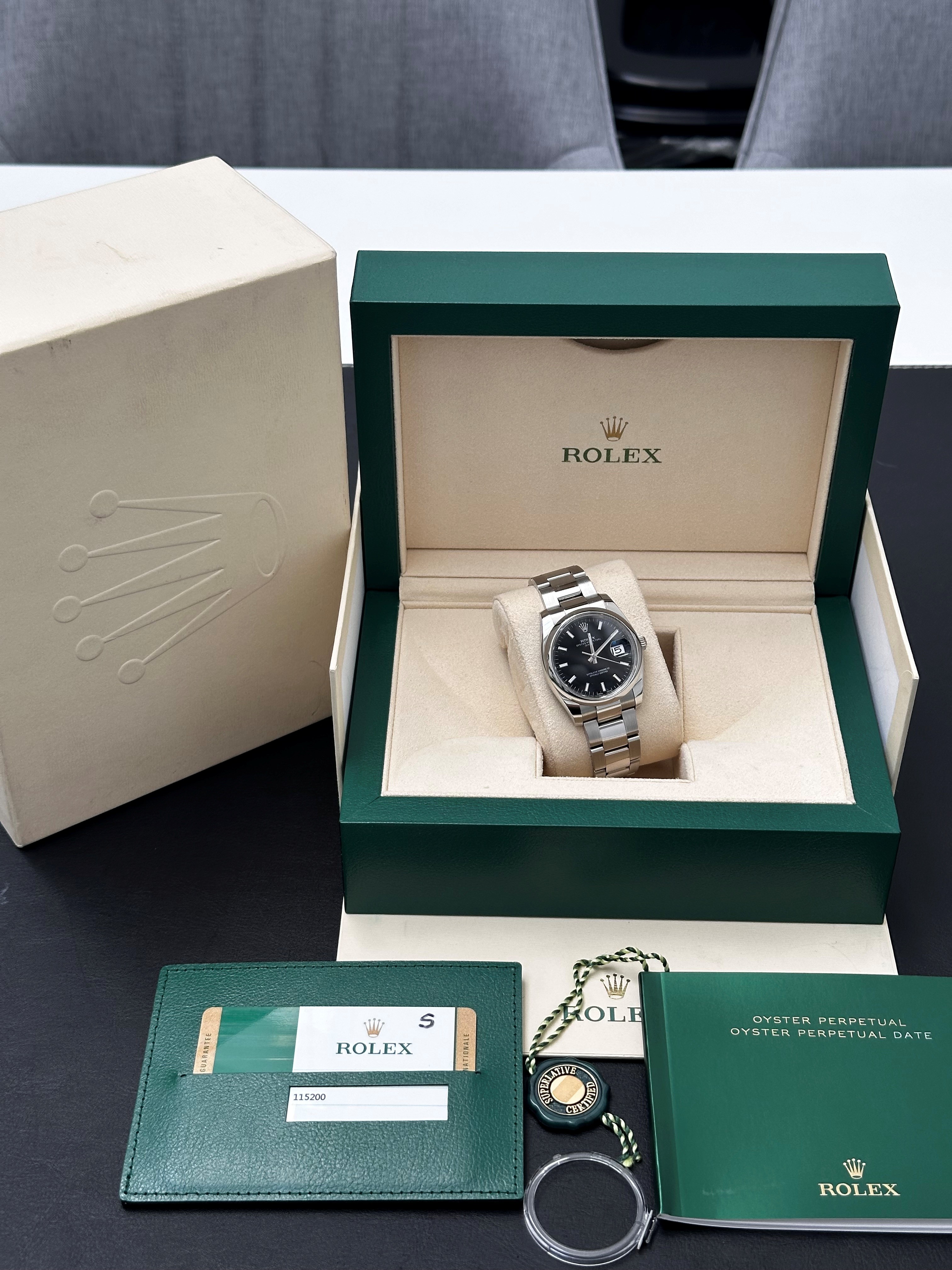 Rolex Oyster Perpetual Date 115200 Thumbnail 5