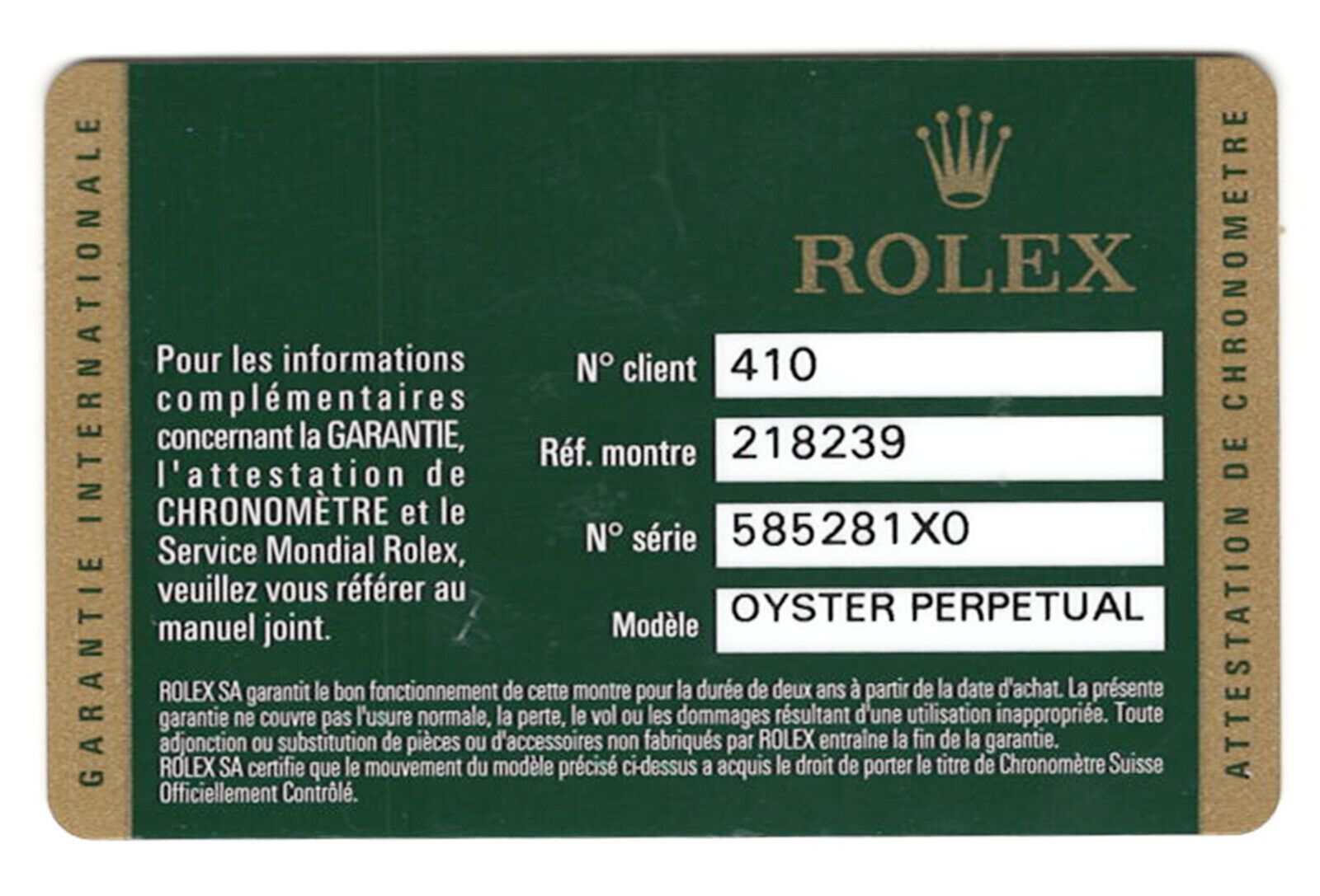 Rolex Day-Date II 218239 Thumbnail 4