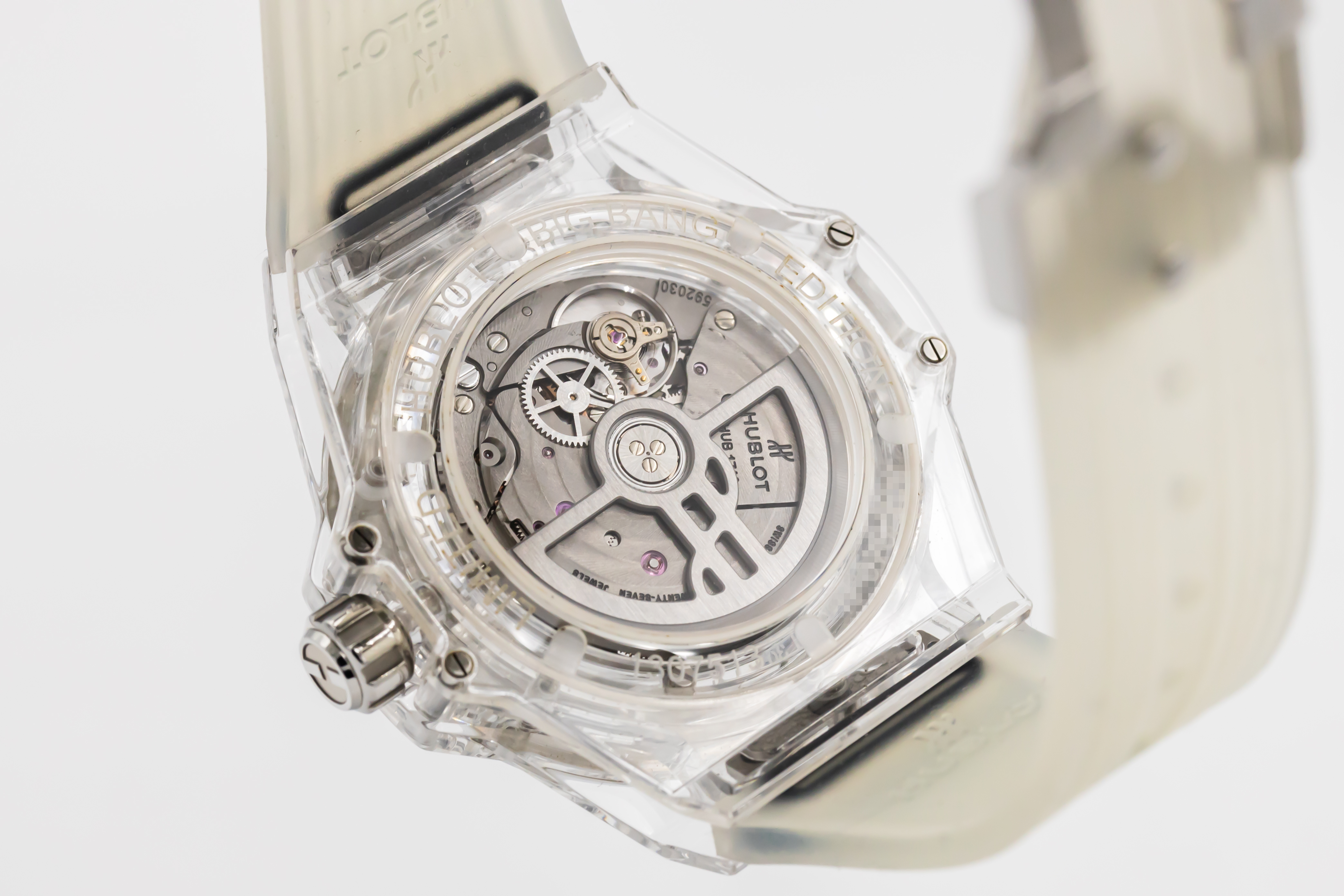 Hublot Big Bang - Skeleton Dial & Rubber Strap