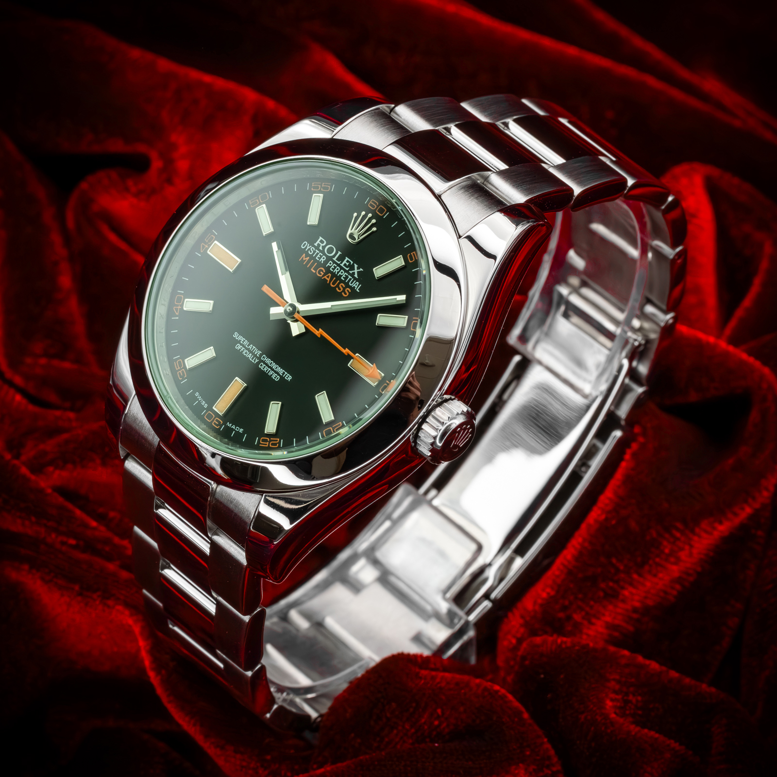 Rolex Milgauss 116400 GV Thumbnail 3