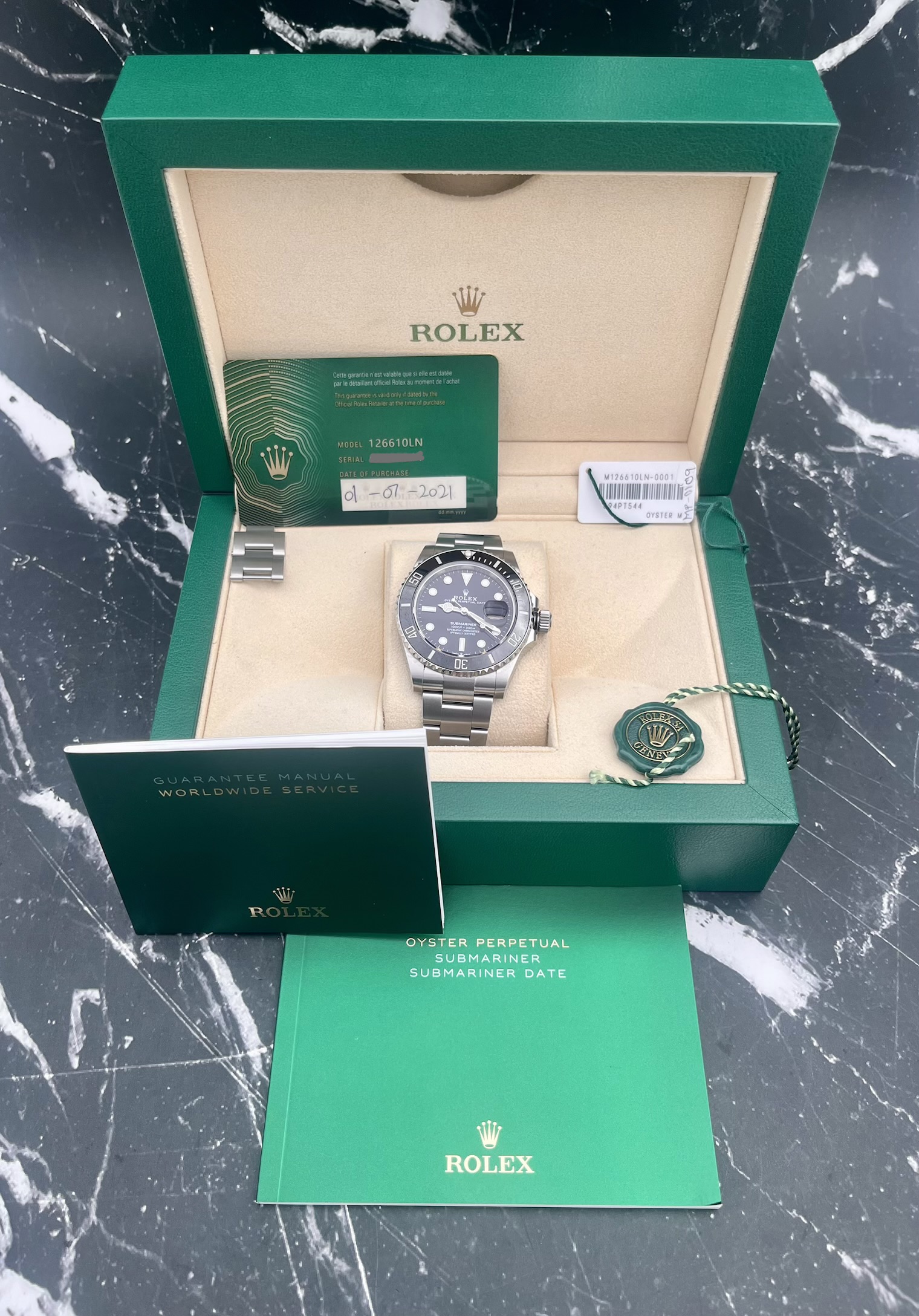 Rolex Submariner 126610 LN Thumbnail 5