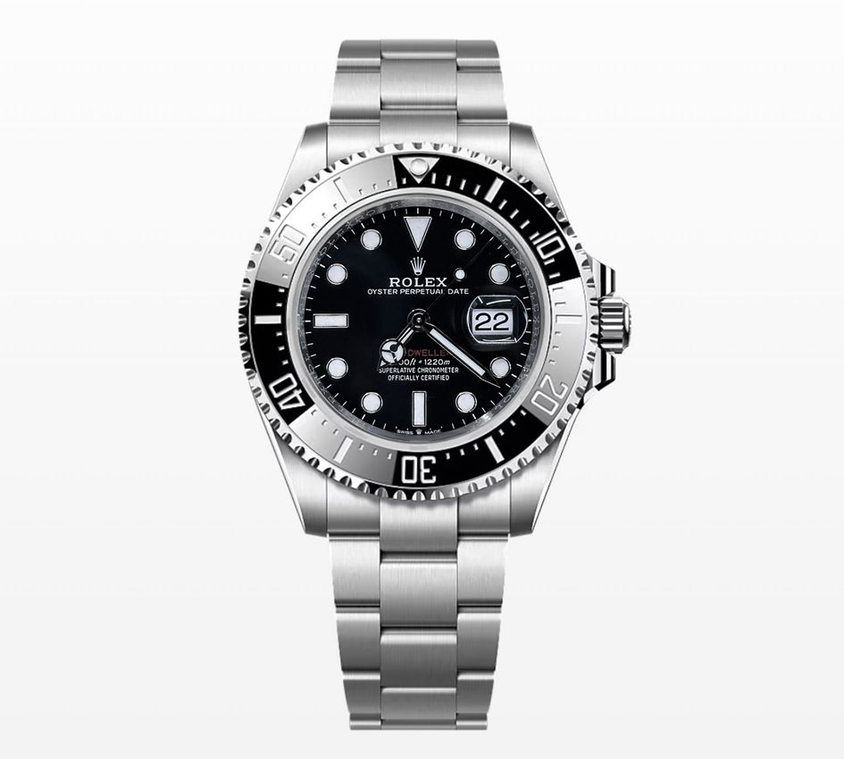 Rolex Sea-Dweller 126600 - Black Dial & Bracelet Strap
