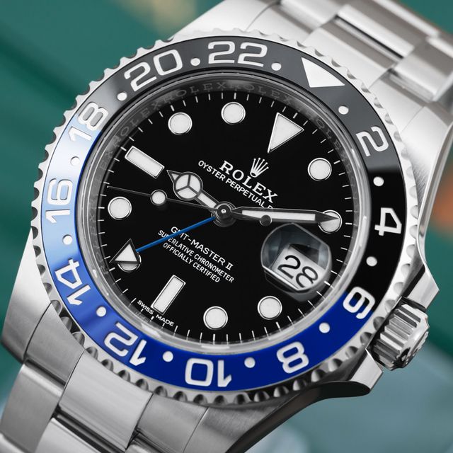 Rolex GMT Master II Black Dial Bracelet Strap