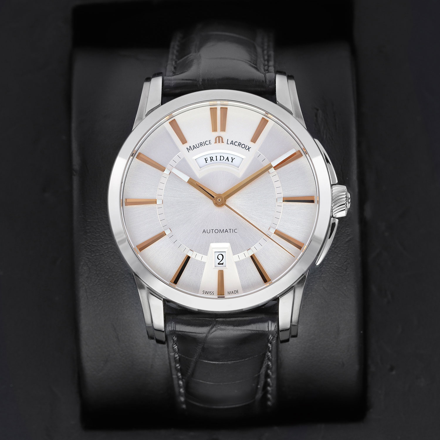 Maurice Lacroix Pontos Day-Date PT6158-SS001-19E Thumbnail 2