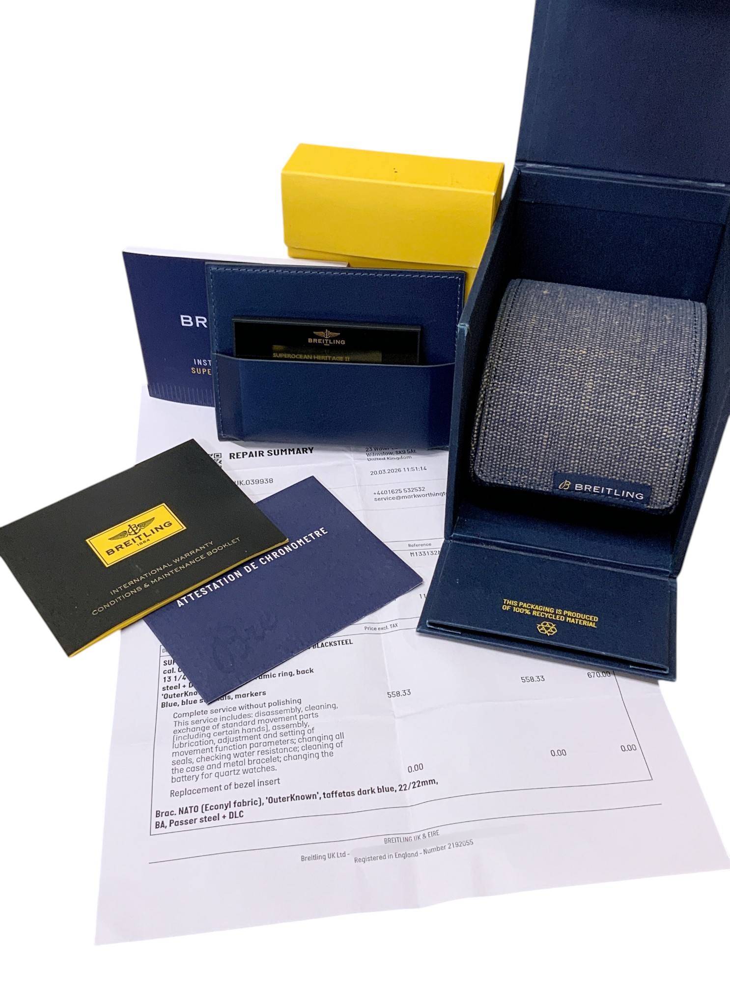 Breitling SuperOcean Heritage Chronograph 44 M13313 Thumbnail 4