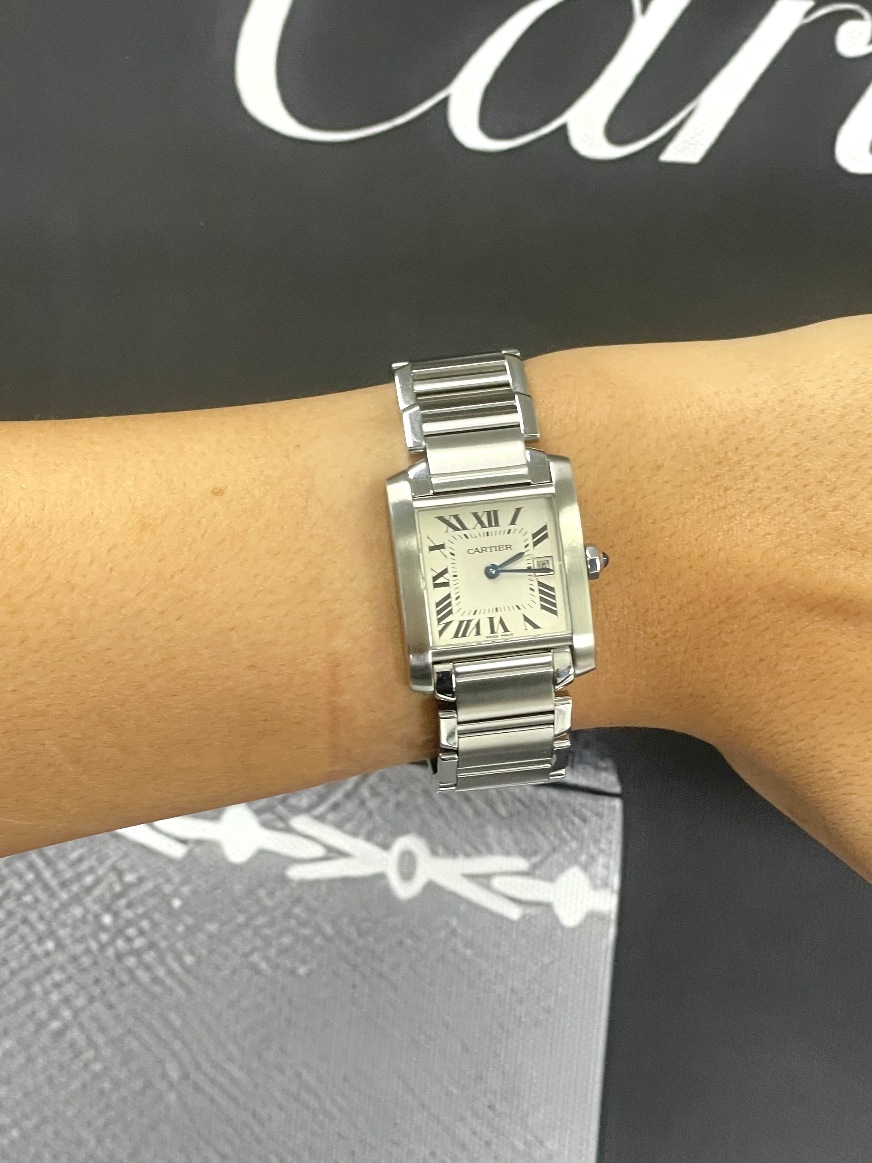 Cartier Tank Francaise W51011Q3 Thumbnail 4