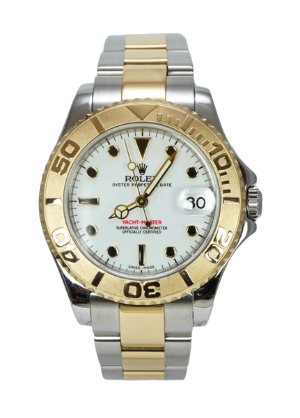 Rolex Yacht-Master 168623 White Dial Bracelet Strap