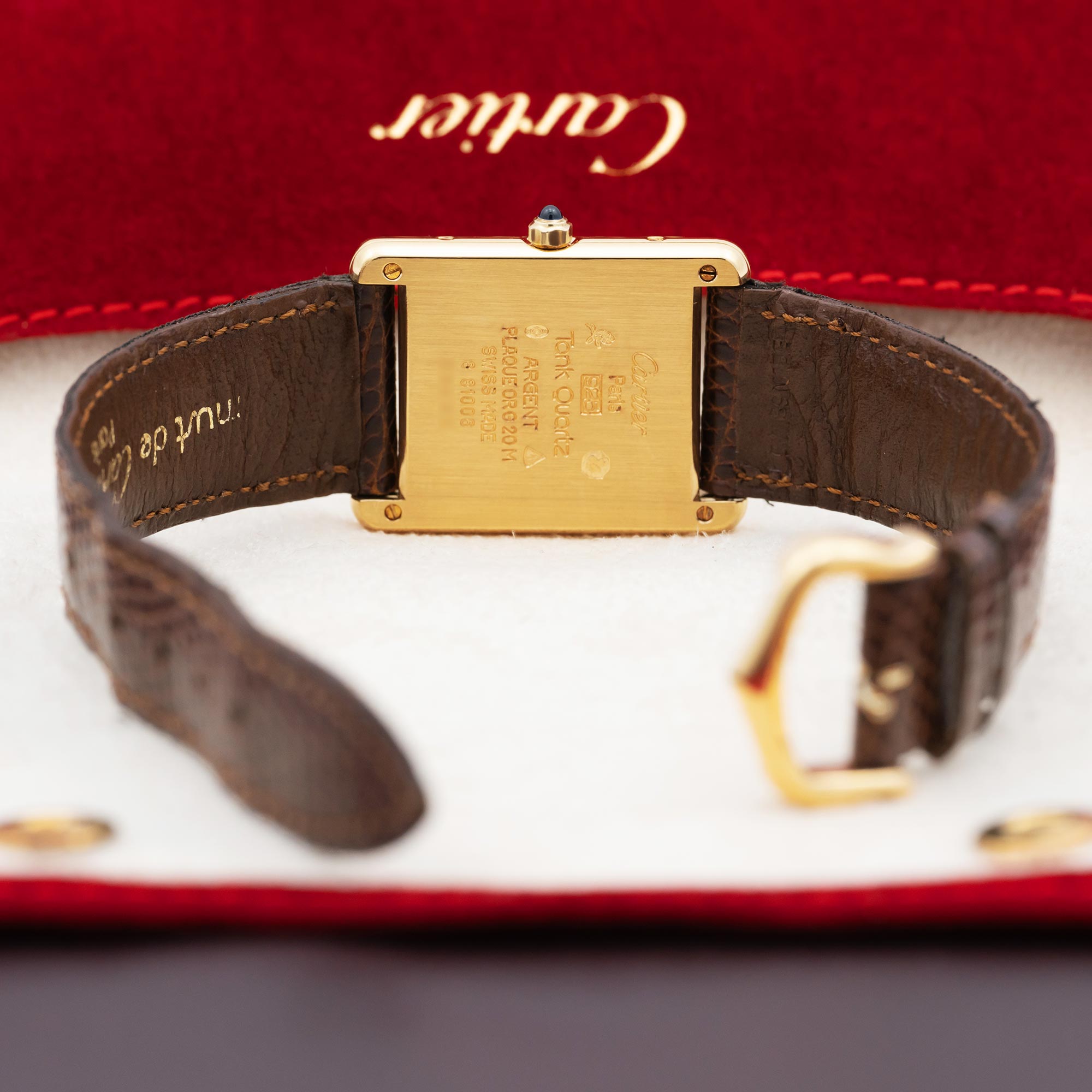 Cartier Tank Vermeill W1002753 Thumbnail 4