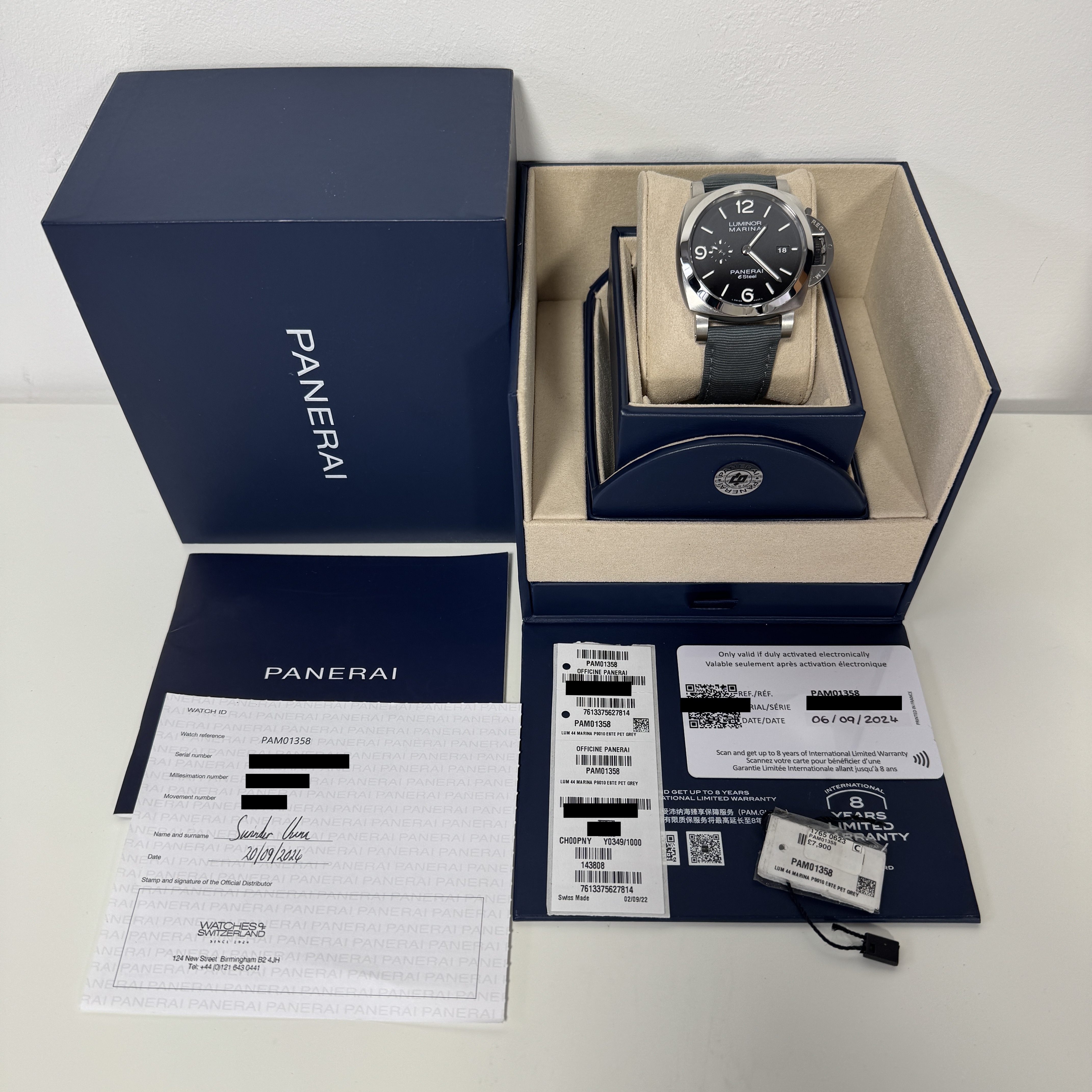 Panerai Luminor Marina ESteel PAM01358 Thumbnail 6