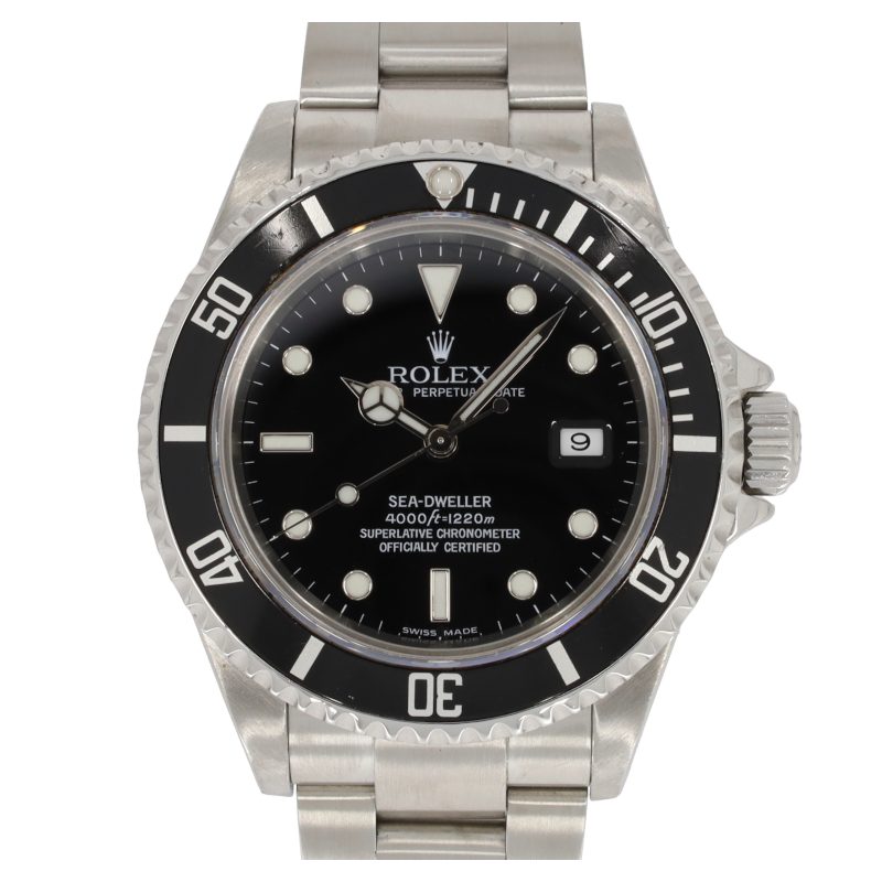 Rolex Sea-Dweller 16600 Black Dial Bracelet Strap
