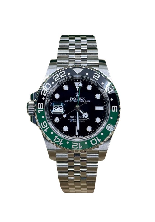 Rolex GMT Master II Sprite - Black Dial & Bracelet Strap