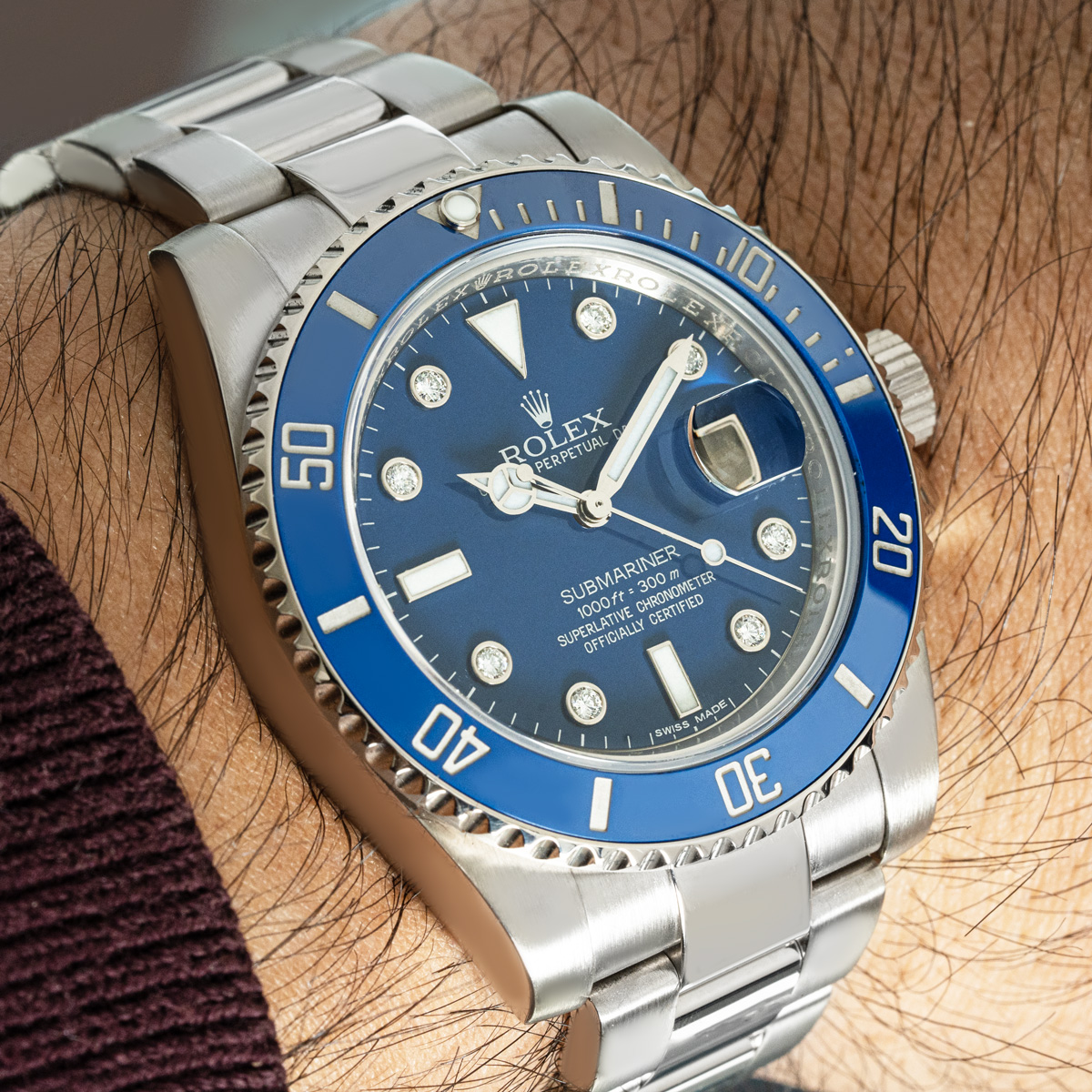 Rolex Submariner Smurf Thumbnail 5