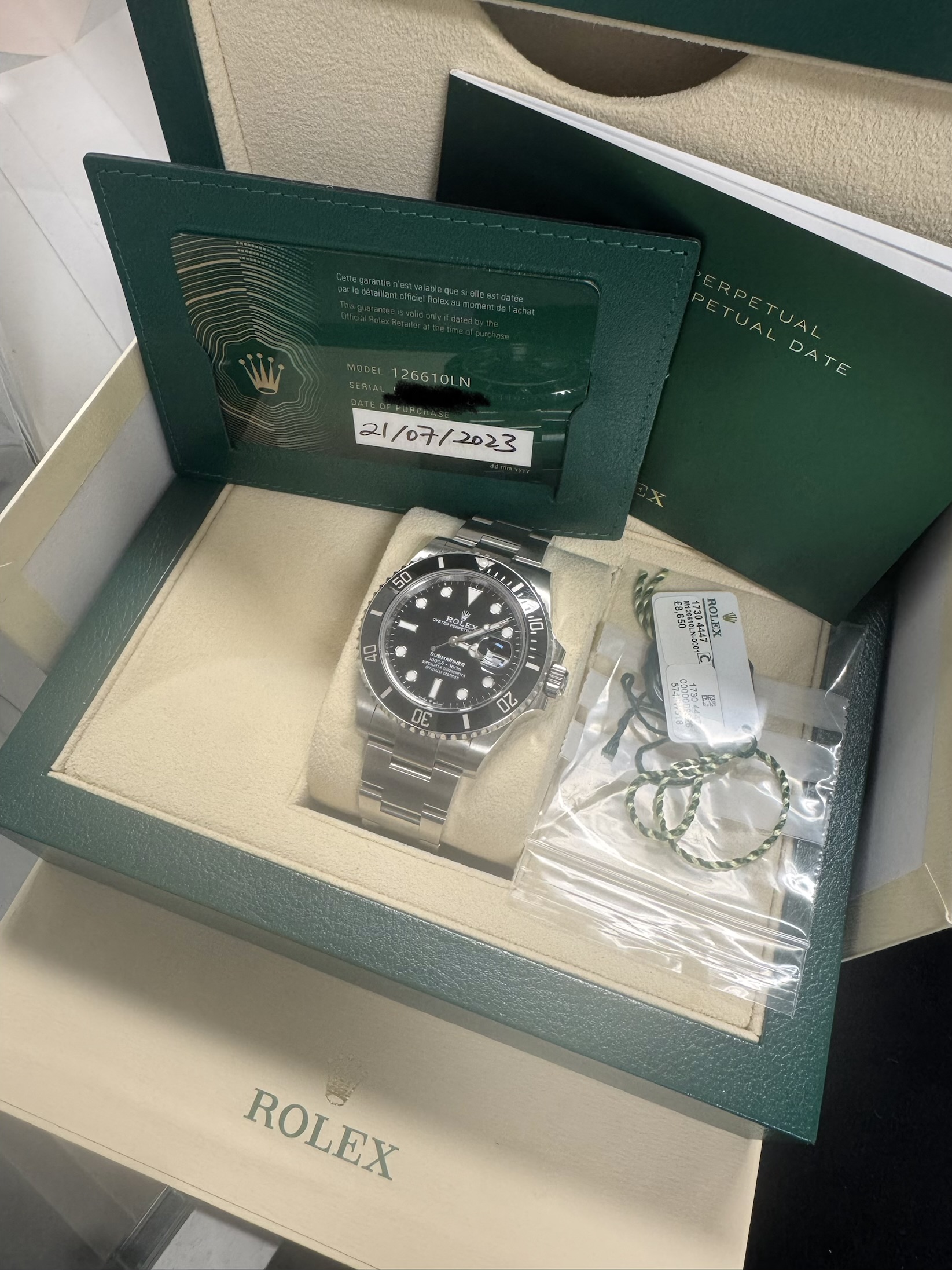 Rolex Submariner 126610 LN Thumbnail 5