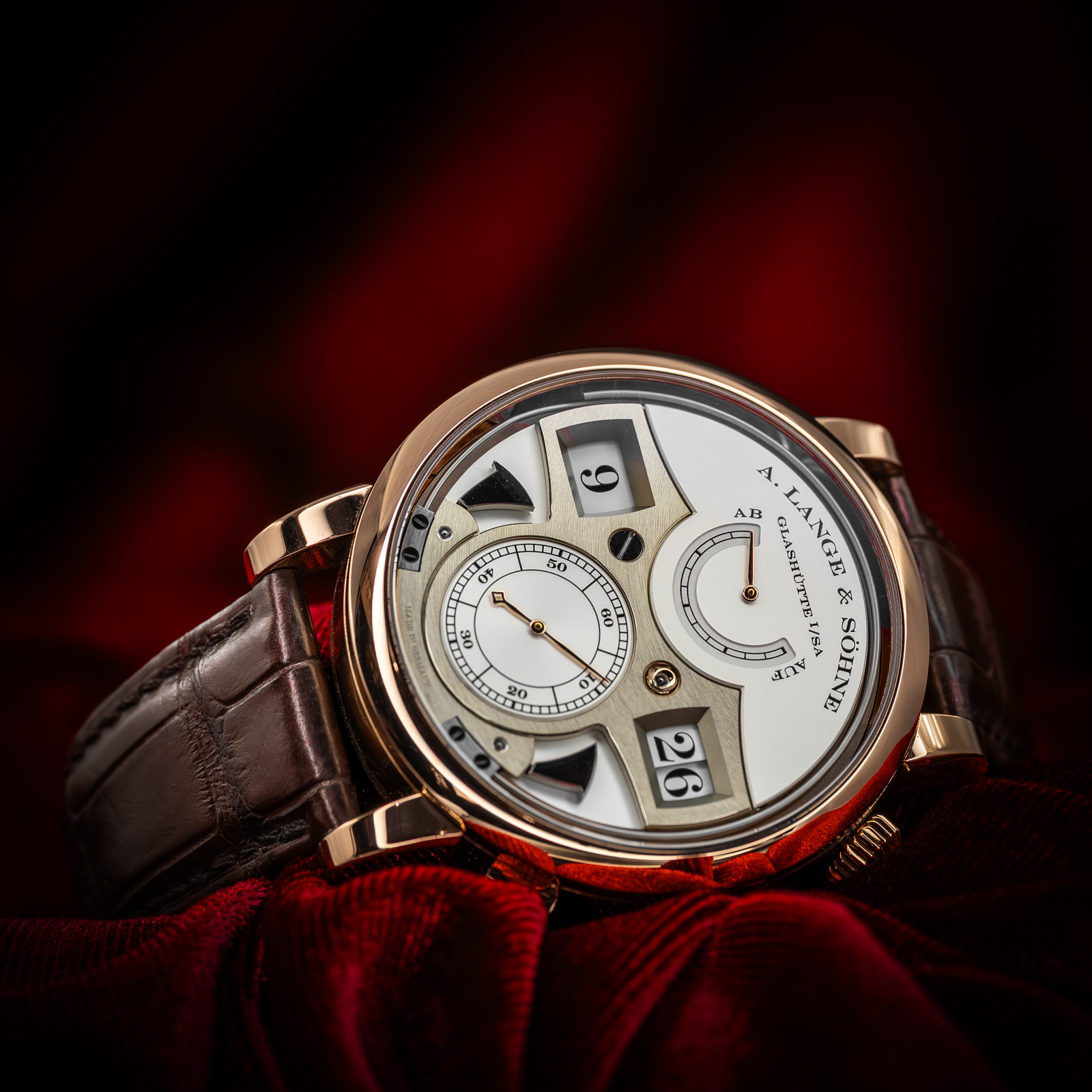 A. Lange and Sohne Zeitwerk 145.032 Thumbnail 6