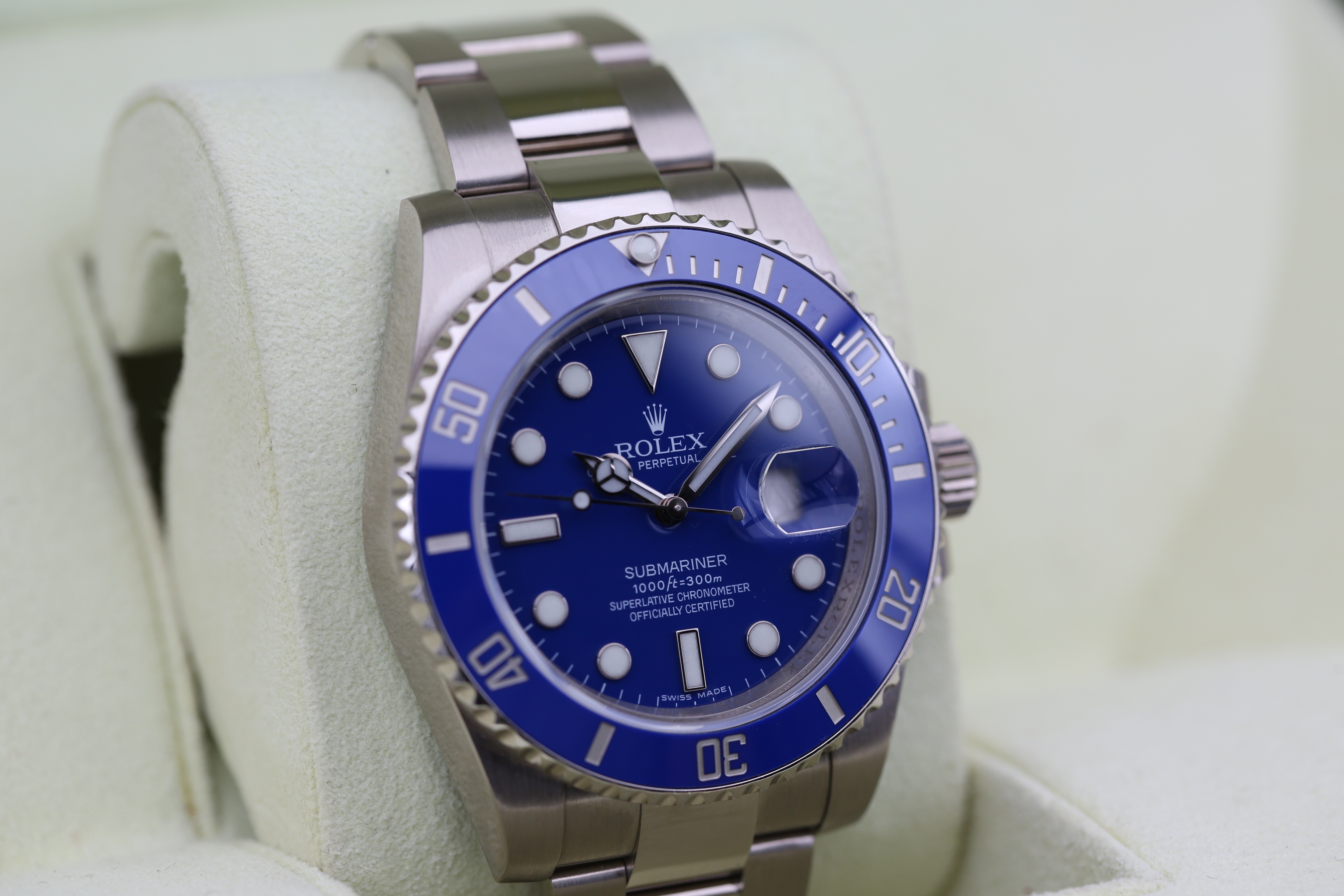 Rolex Submariner Smurf Thumbnail 2