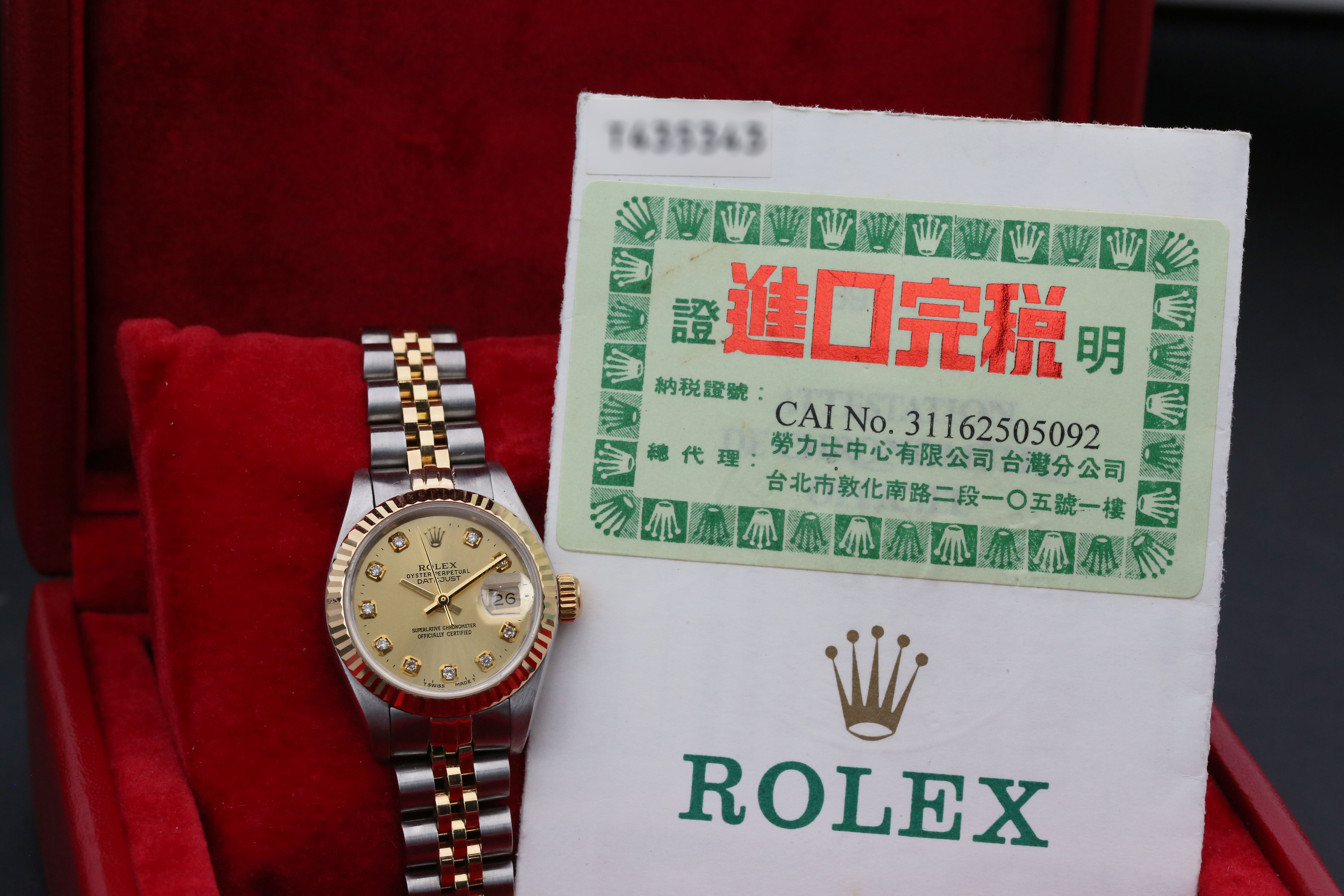 Rolex Datejust Lady 69173 Thumbnail 7