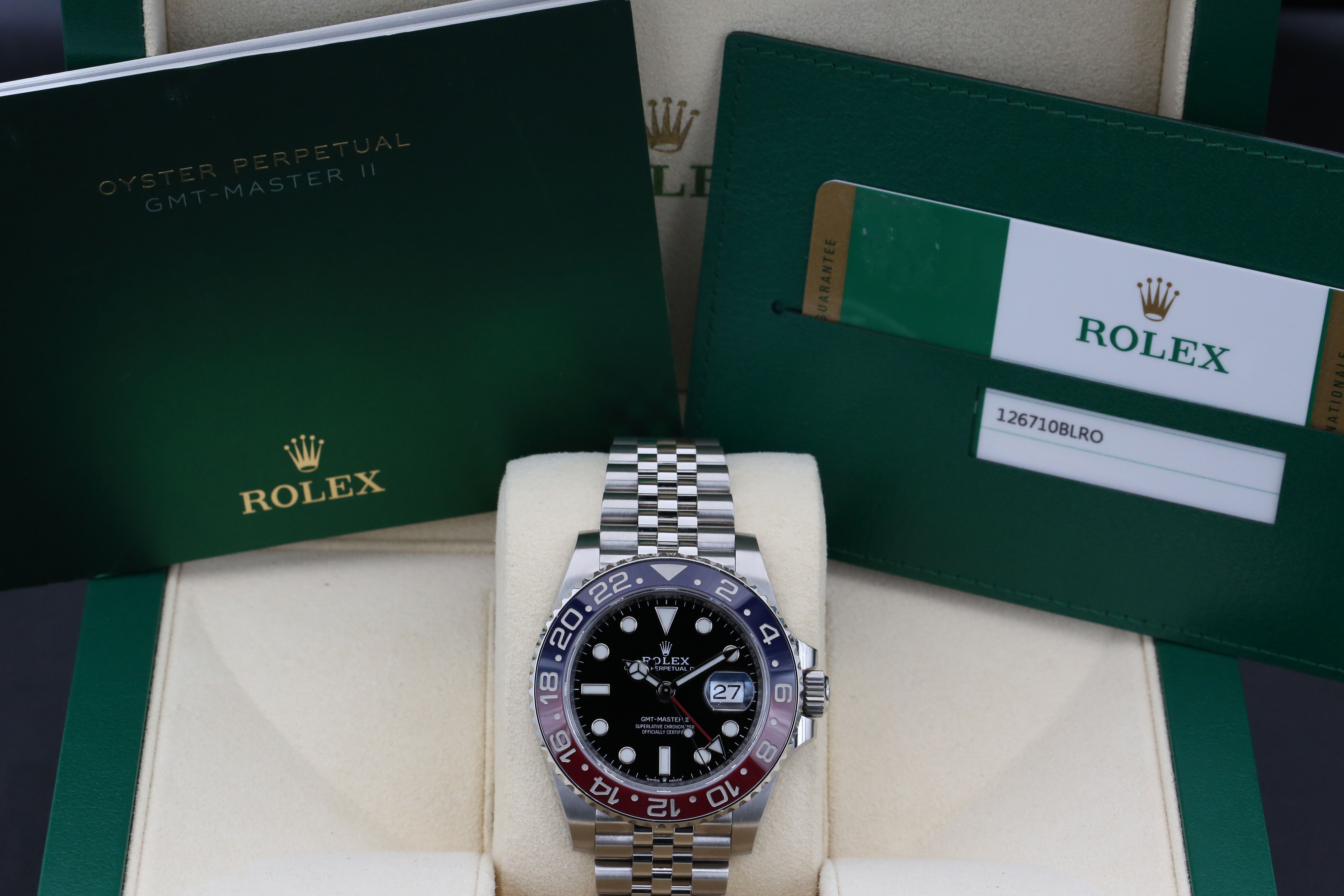 Rolex GMT Master II 126710 BLRO Thumbnail 7
