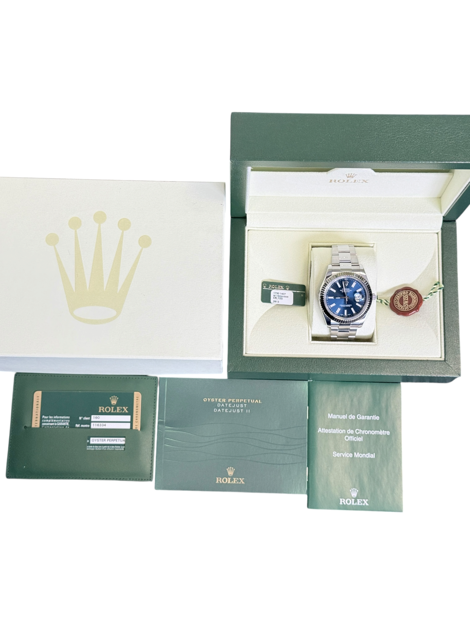 Rolex Datejust II 116334 Thumbnail 5