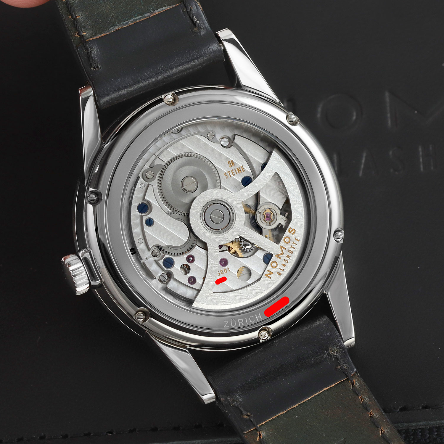 Nomos Glashutte Zurich 801 Thumbnail 2