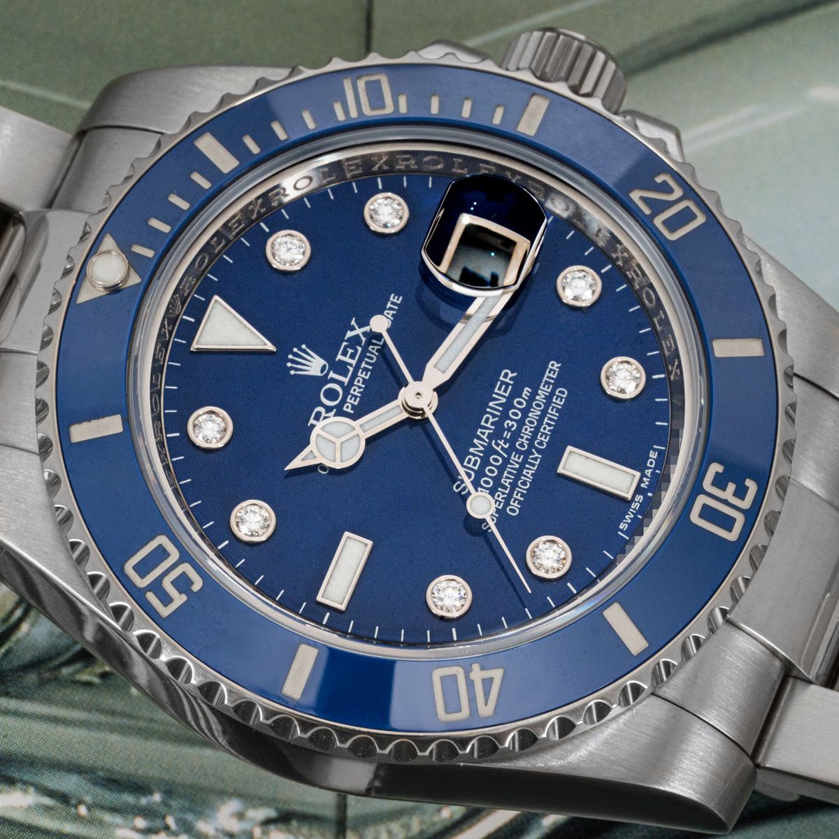 Rolex Submariner Smurf Thumbnail 5