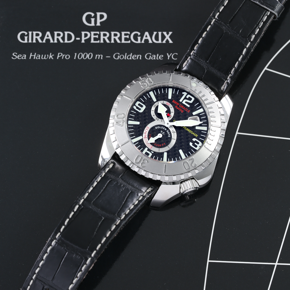 Girard Perregaux Sea Hawk 49950-11-015YFK6A Thumbnail 6