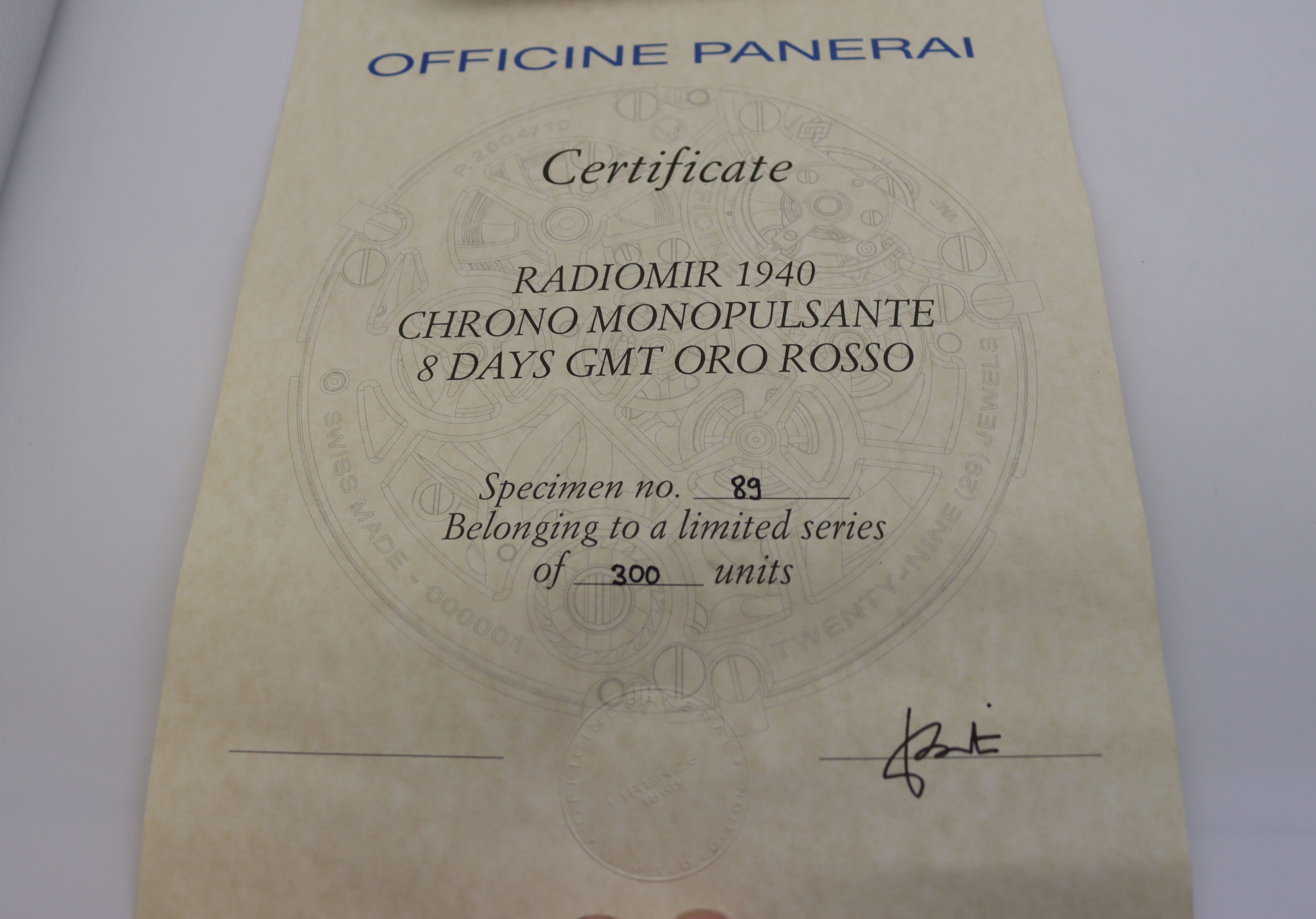 Panerai Radiomir 1940 PAM00519 Thumbnail 6