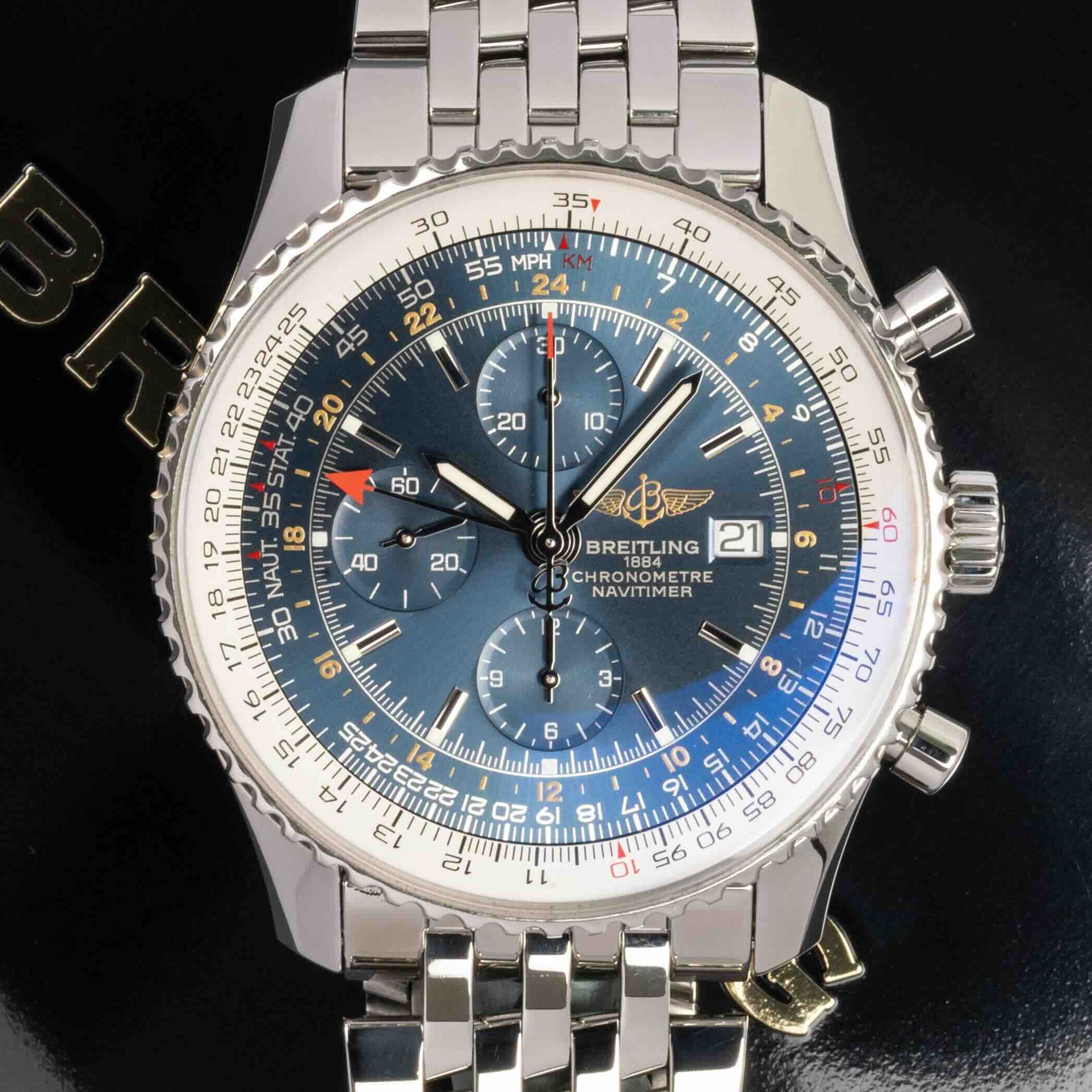 Breitling Navitimer Chronograph GMT 46 A24322 Thumbnail 5