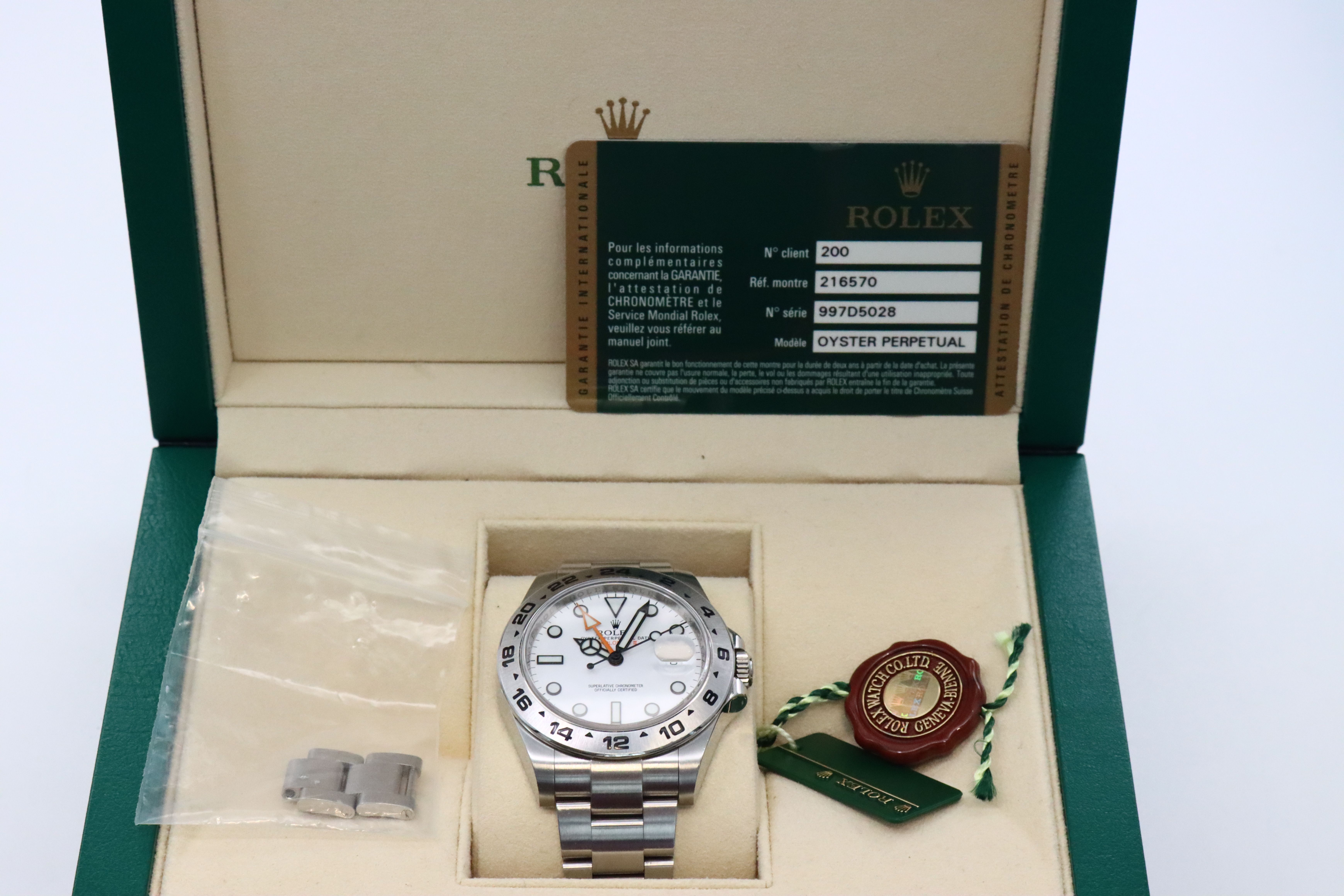 Rolex Explorer II 216570 Thumbnail 7