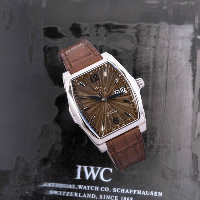 IWC Lady Da Vinci Brown Caramel Leather Strap 15/14 15 mm New Genuine Regular Introducing: Three New Da Vinci Watches From IWC, Including  main image 3