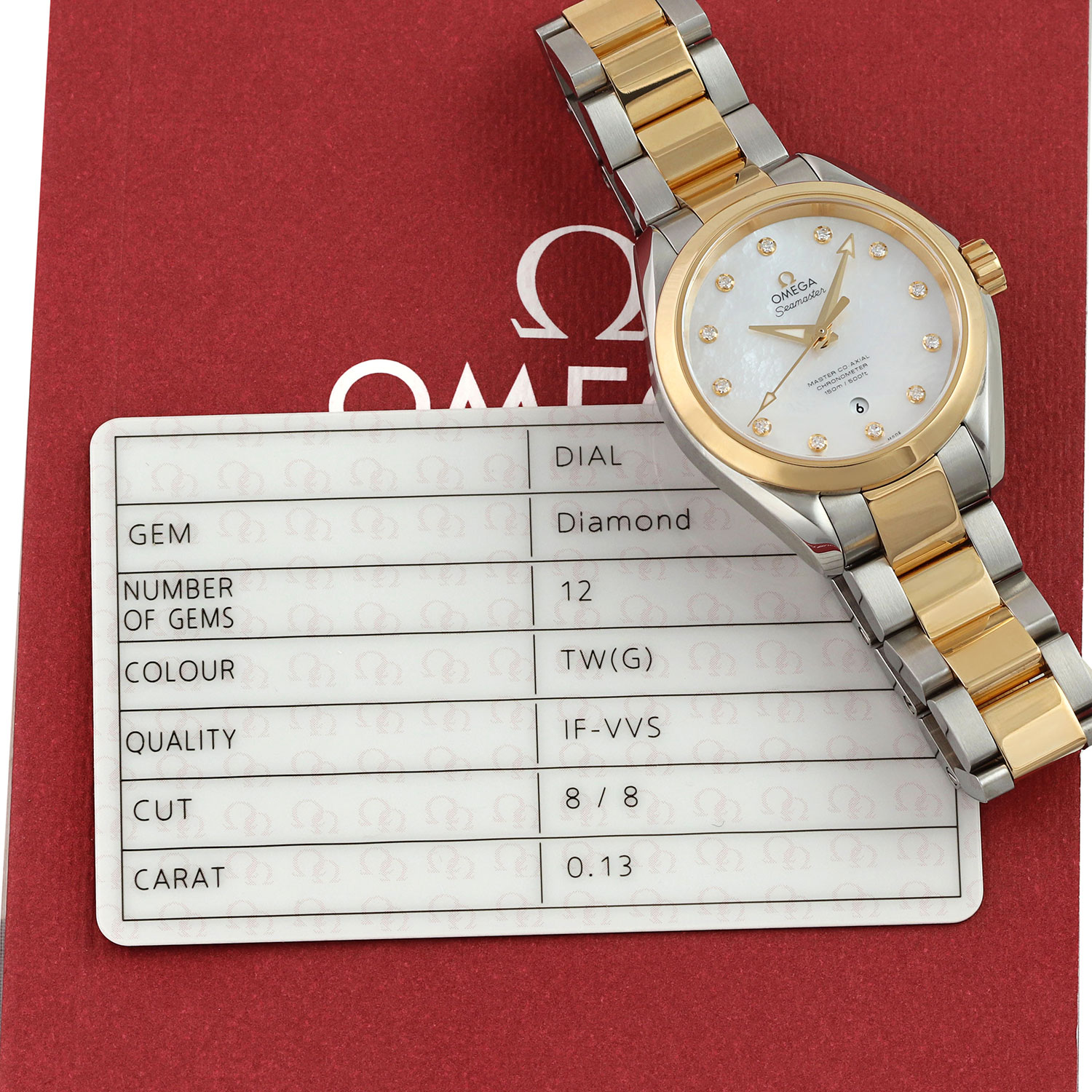 Omega Aqua Terra 150m Ladies 231.20.34.20.55.002 Thumbnail 6