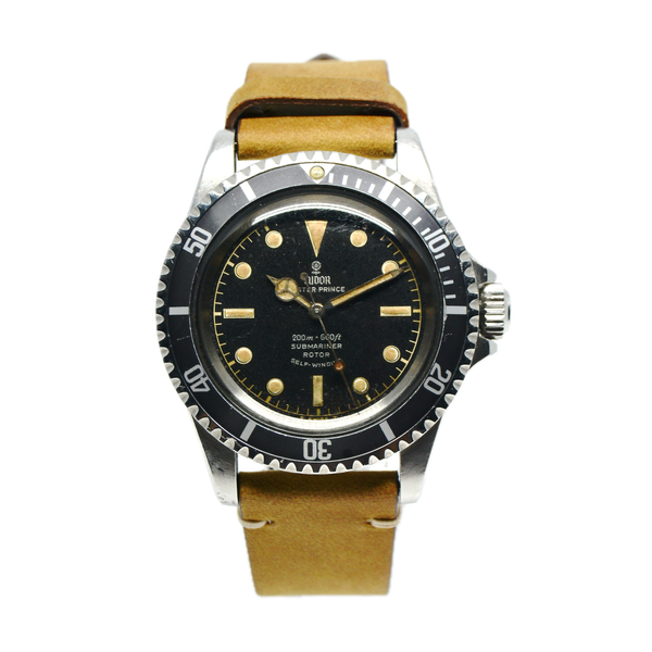 Tudor Submariner 7928 Black Dial Fabric Strap