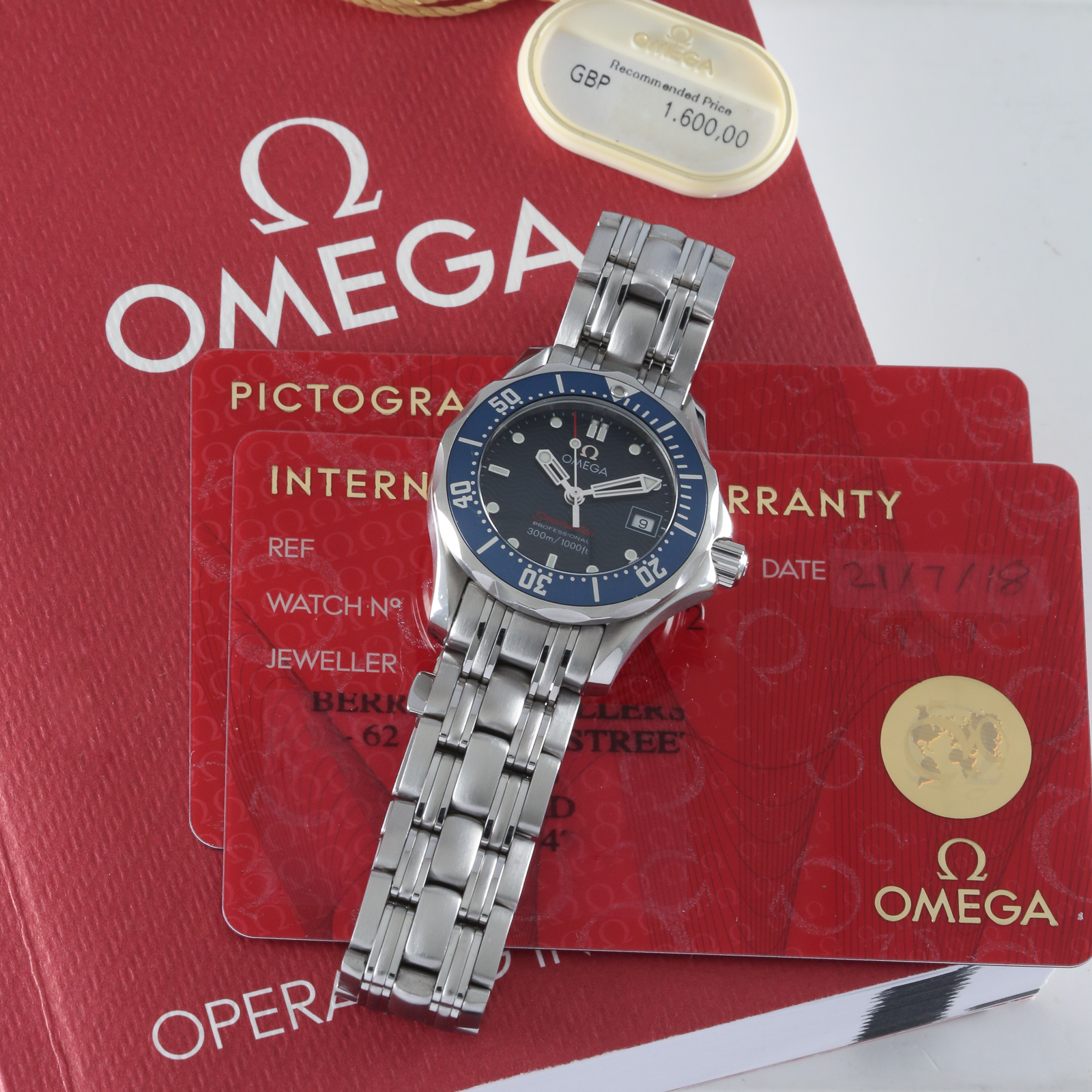 Omega Seamaster 300m Ladies 2224.80.00 Thumbnail 6