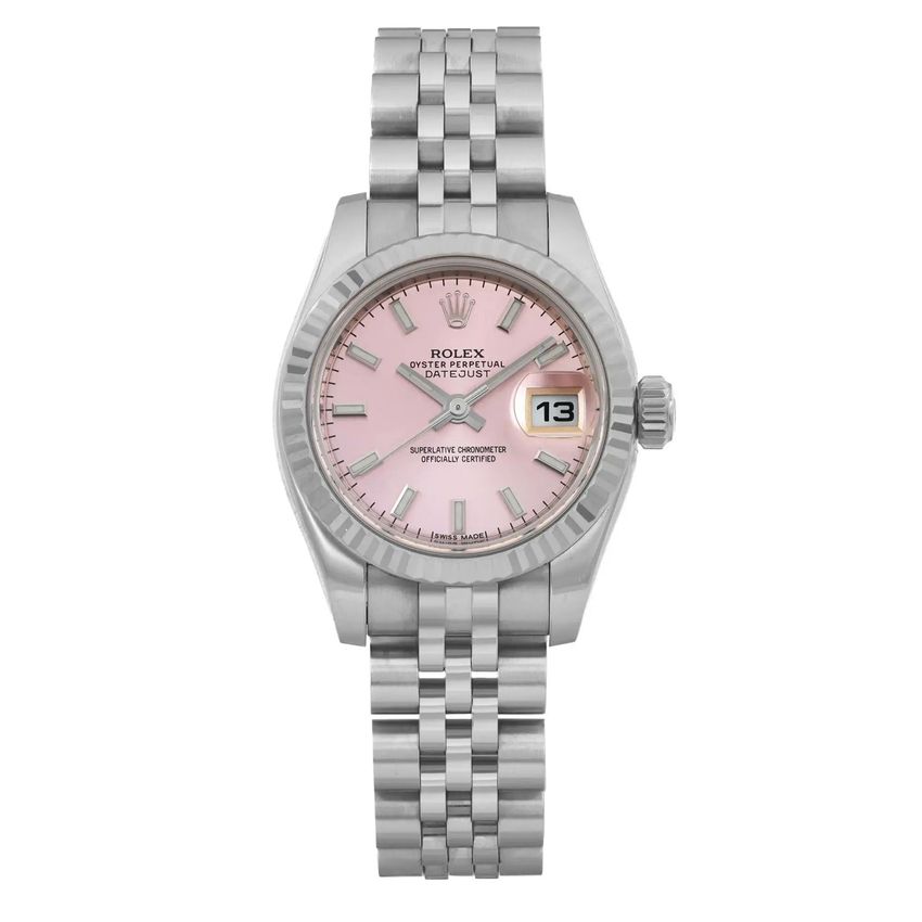 Rolex Datejust Lady - Pink Baton Dial & Bracelet Strap