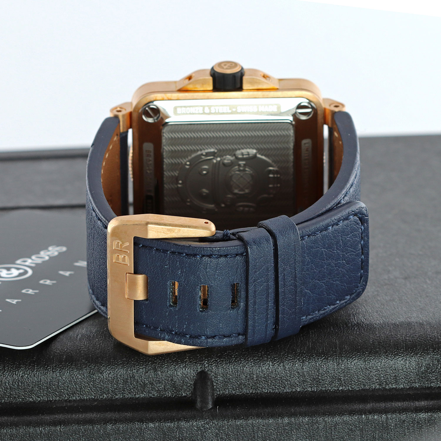 Bell and Ross BR03-92 BR0392-D-BU-BR/SCA Thumbnail 4