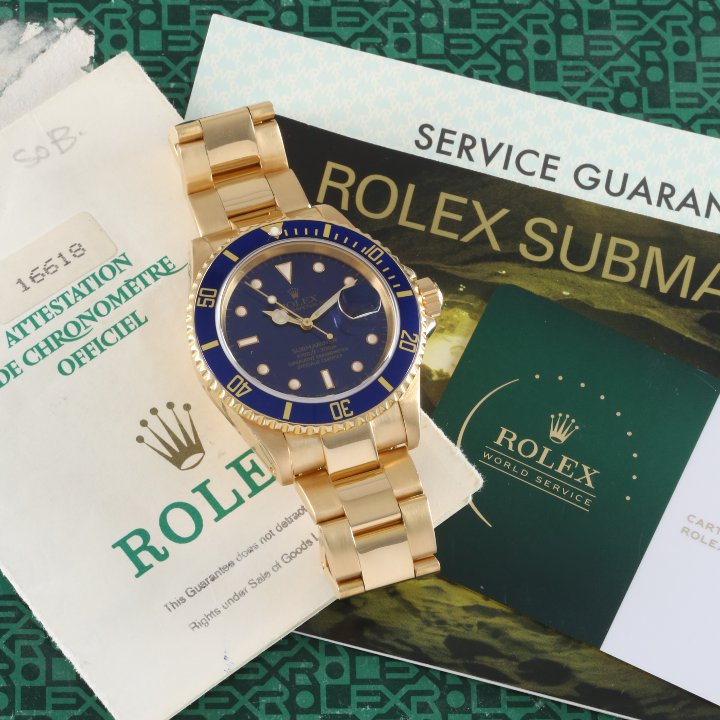 Rolex Submariner 16618 Thumbnail 6