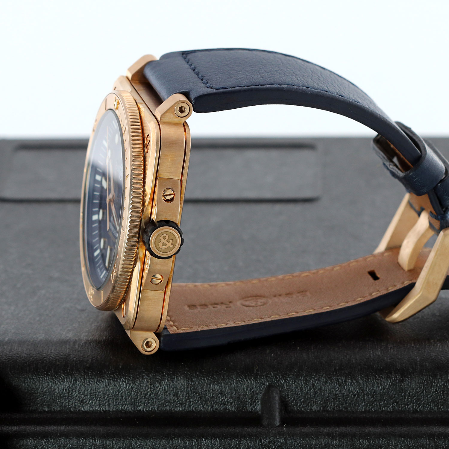 Bell and Ross BR03-92 BR0392-D-BU-BR/SCA Thumbnail 3