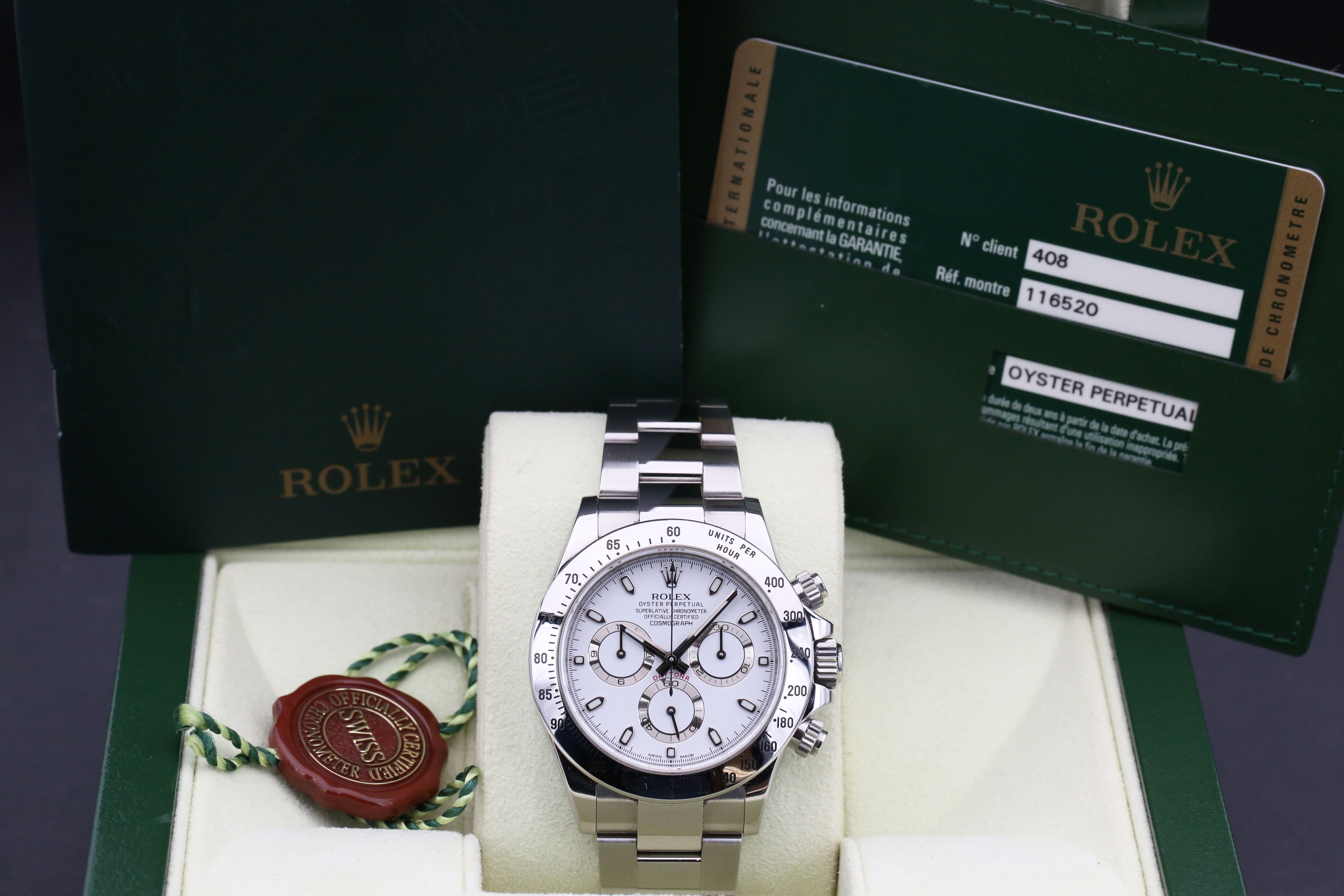 Rolex Daytona 116520 - APH Dial Thumbnail 7
