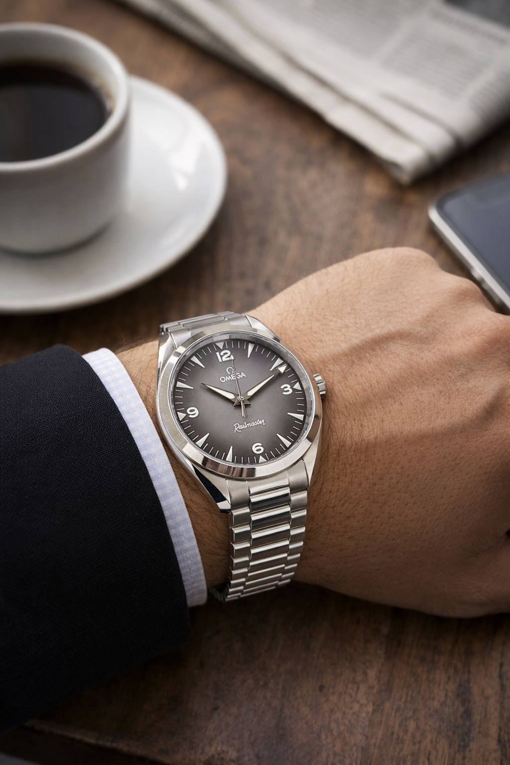 Omega Seamaster Railmaster 235.10.38.20.06.001 Thumbnail 6