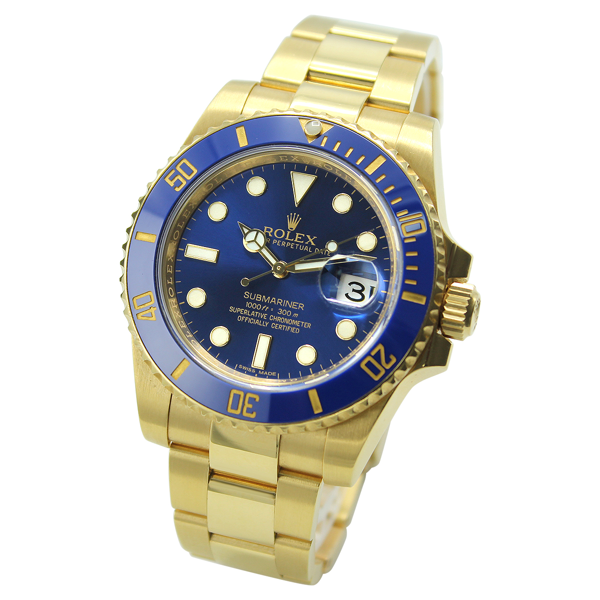 Rolex Submariner 116618 LB Thumbnail 2