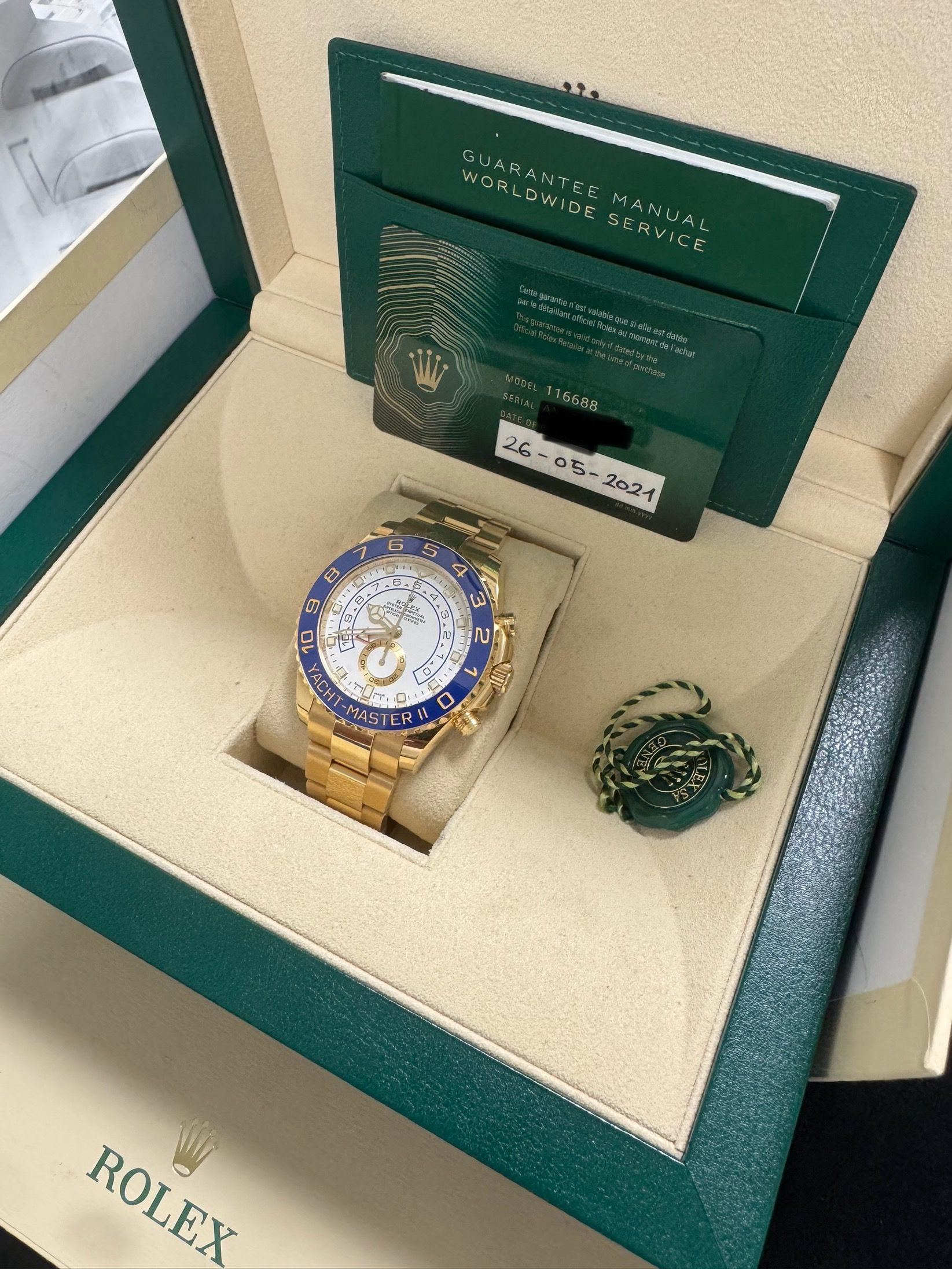 Rolex Yacht-Master II 116688 Thumbnail 4